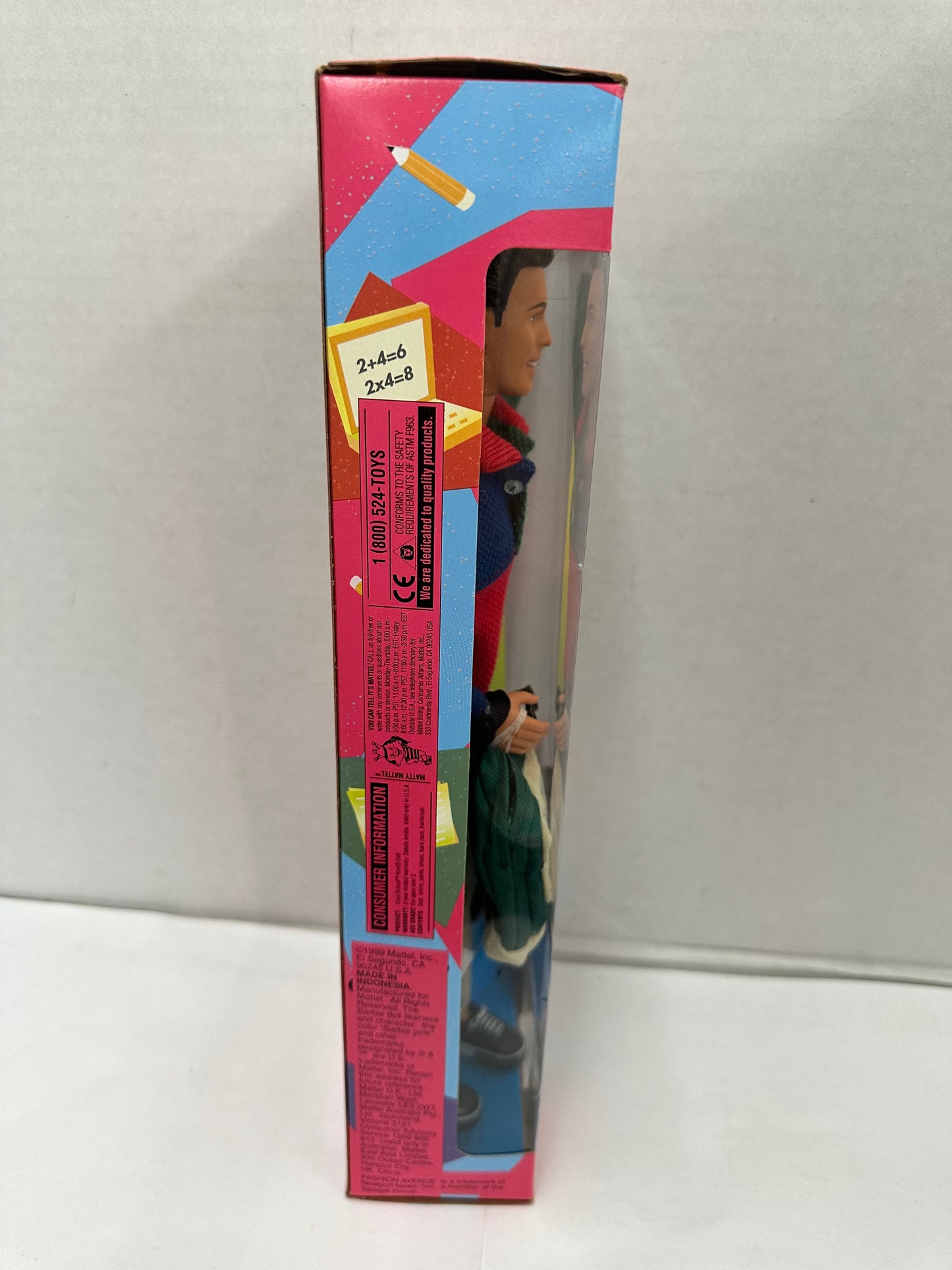Cool School Ken Doll #23941 Mattel 1999 Barbie Friend