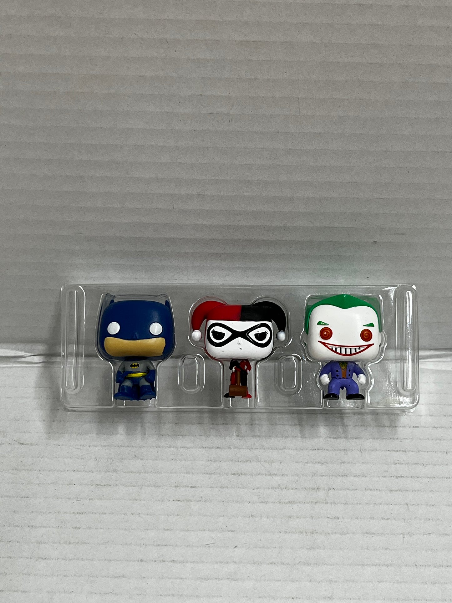 Funko Pop Lot Of 3 Batman Joker Harley Quinn Figures DC Comics Animated Series