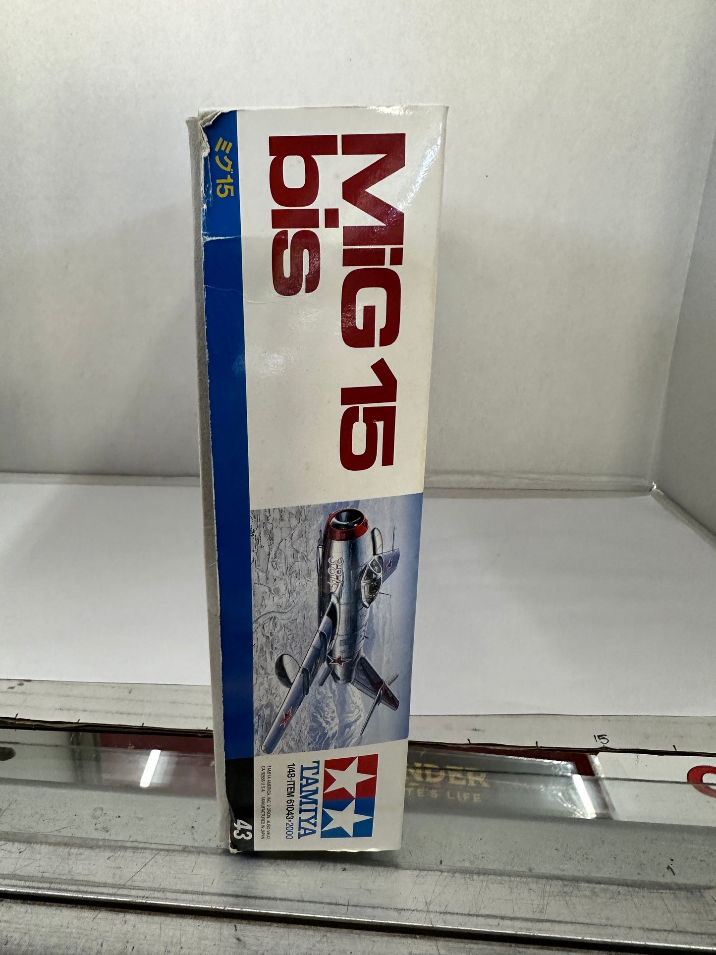 Tamiya MiG-15 bis 1/48 Scale Aircraft Series No.43 Open Box Kit 61043