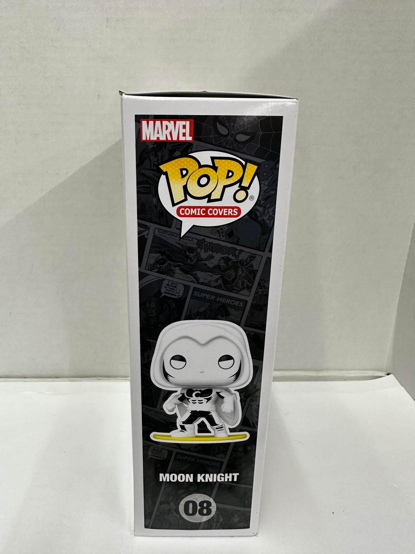 Funko Pop! Comic Book Cover with Case: Marvel - Moon Knight #08