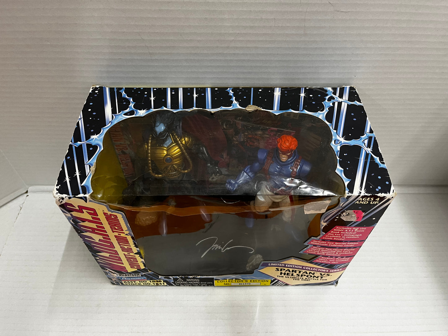 Wildcats Covert Action Teams Spartan vs. Helspont Collector's Edition Playmates