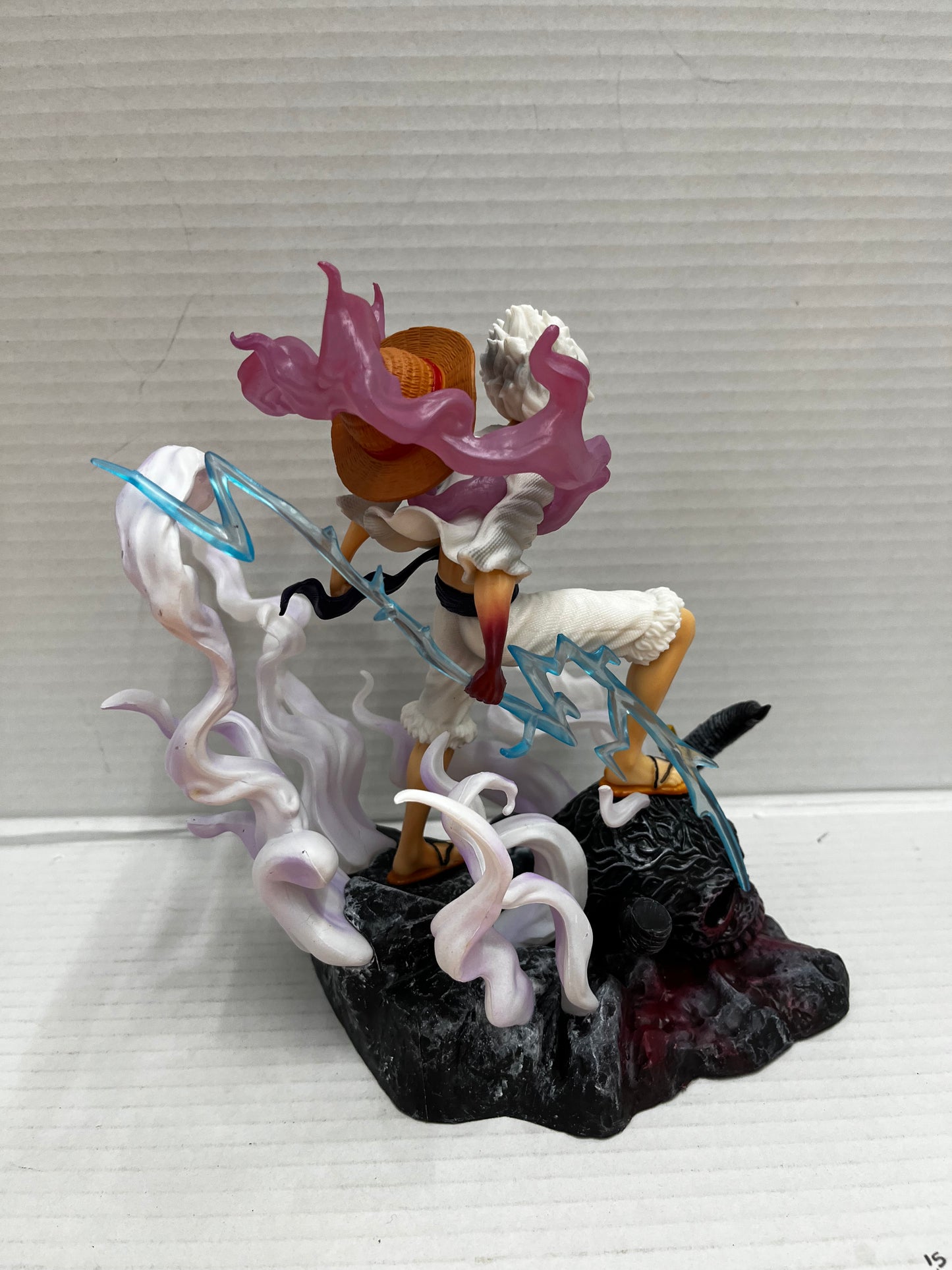 One Piece Monkey D Luffy Gear 5th ox horn skull Ghost Island Figure