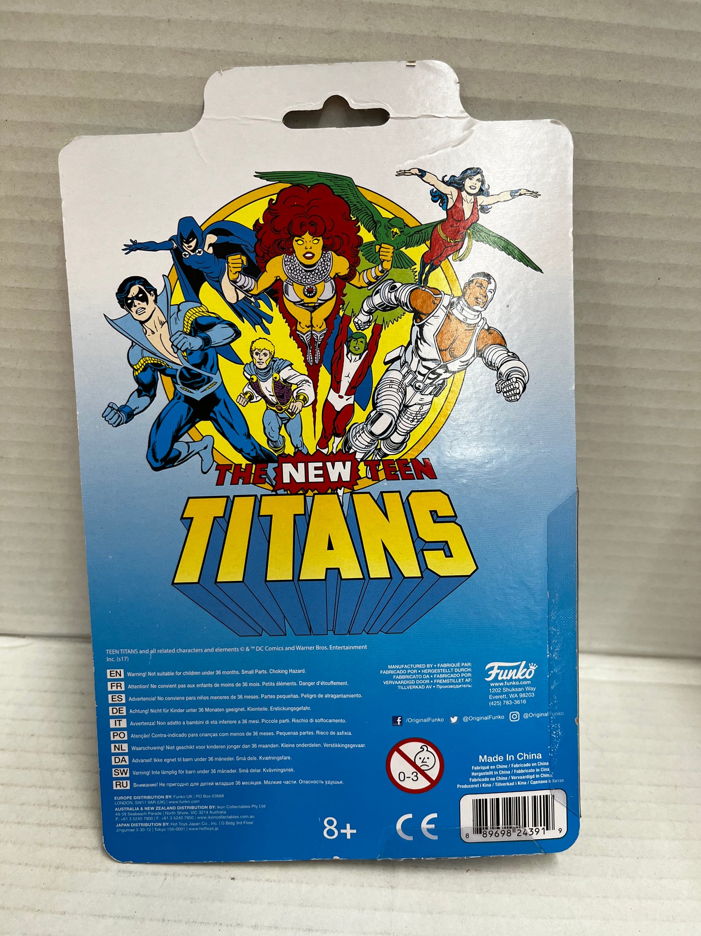 The New Teen Titans Raven Exclusive DC Legion Of Collectors Figure Funko
