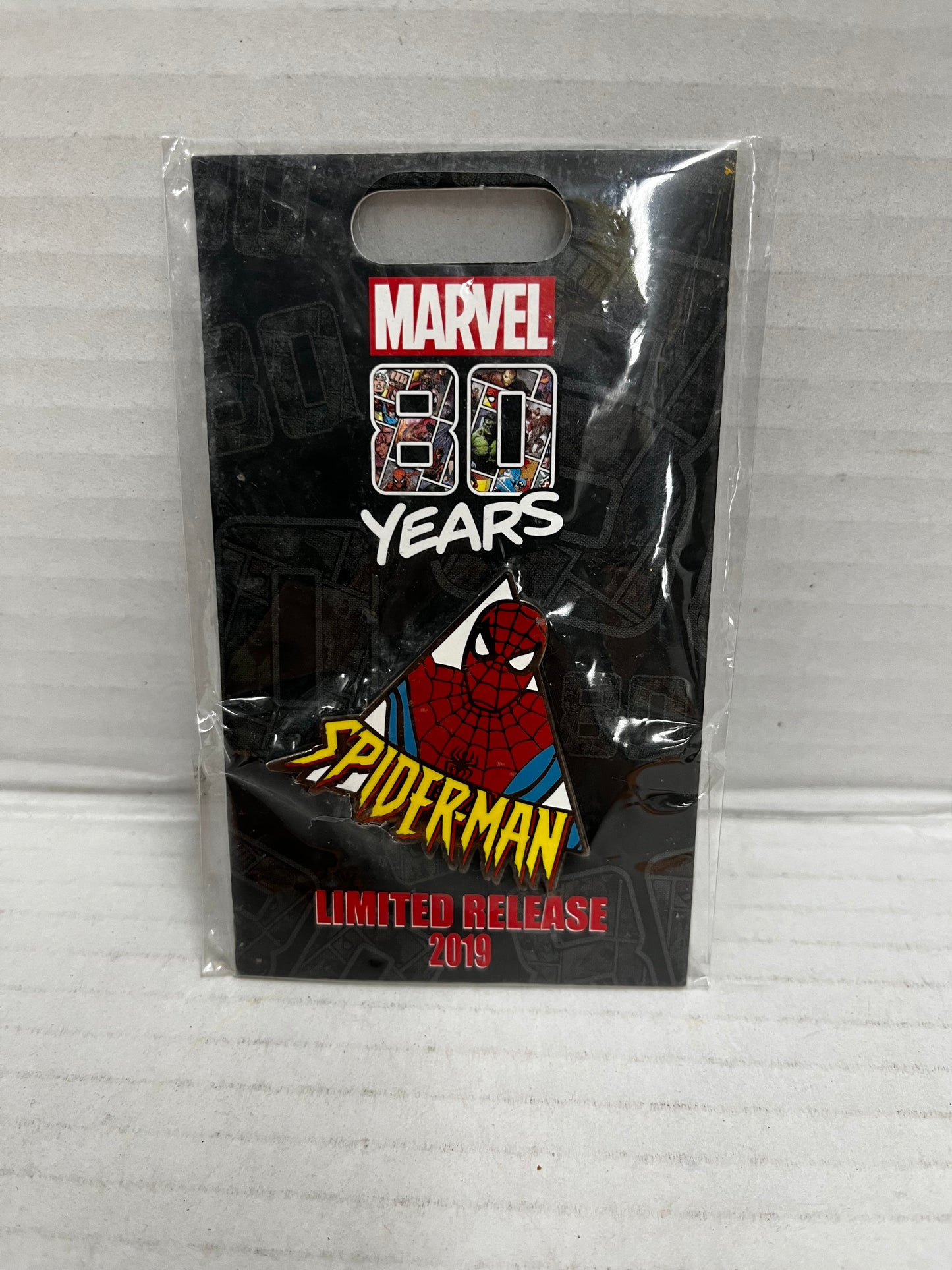 Disney Marvel 80 Years Spiderman Exclusive Limited Release 2019 Pin NEW