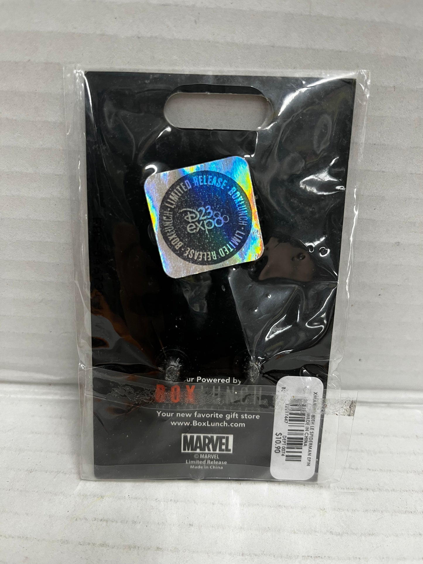 Disney Marvel 80 Years Spiderman Exclusive Limited Release 2019 Pin NEW