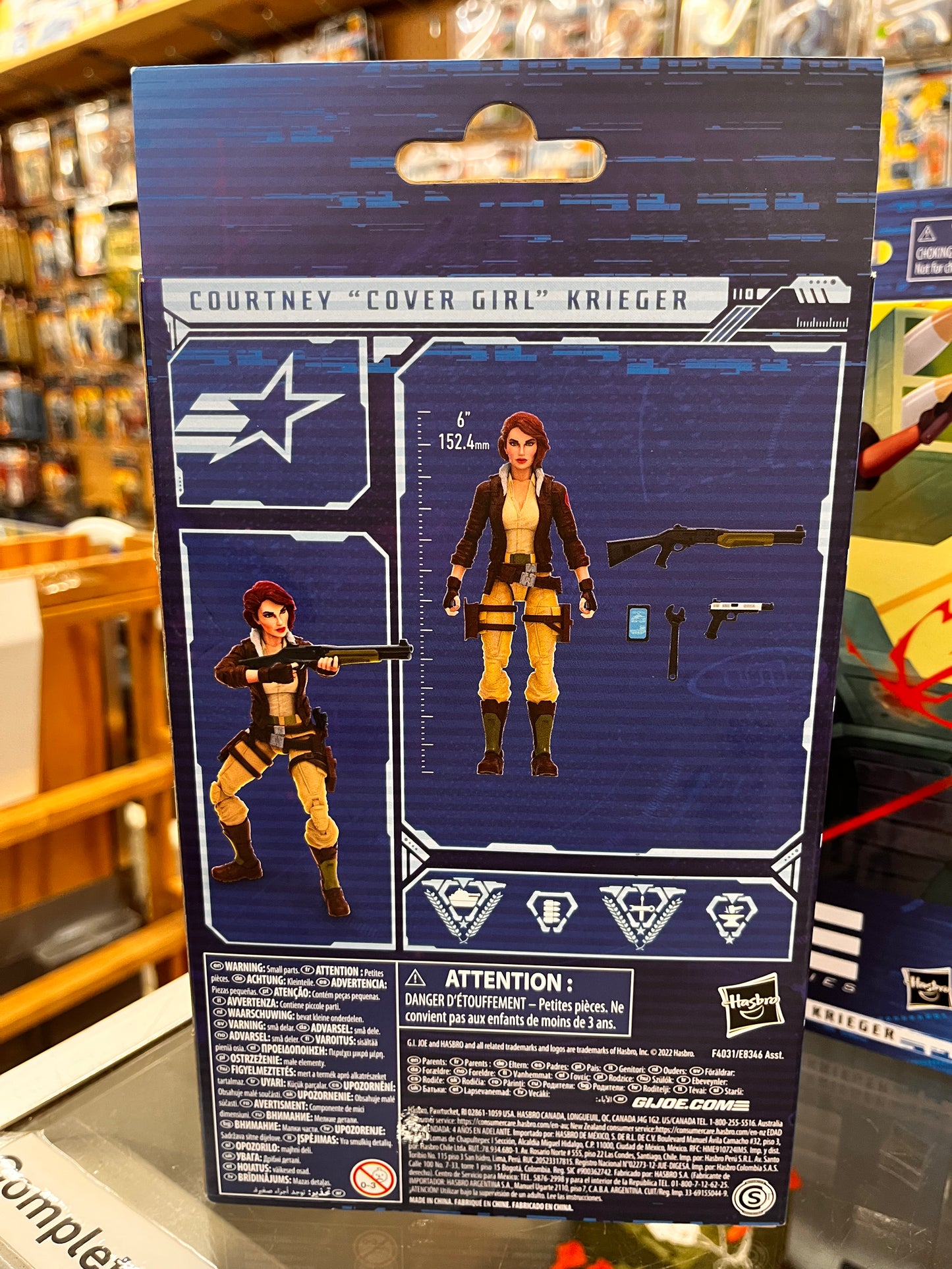 GI JOE CLASSIFIED SERIES COURTNEY "COVER GIRL" KRIEGER #59