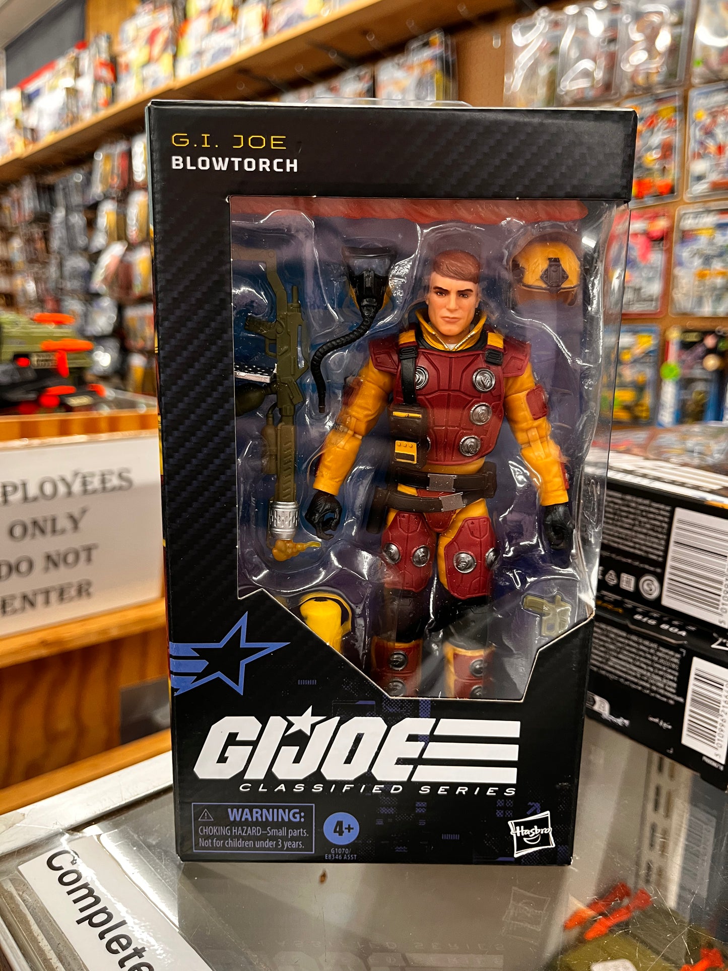 2025 GI Joe Classified Series 154 BLOWTORCH 6" Scale Hasbro Action Figure