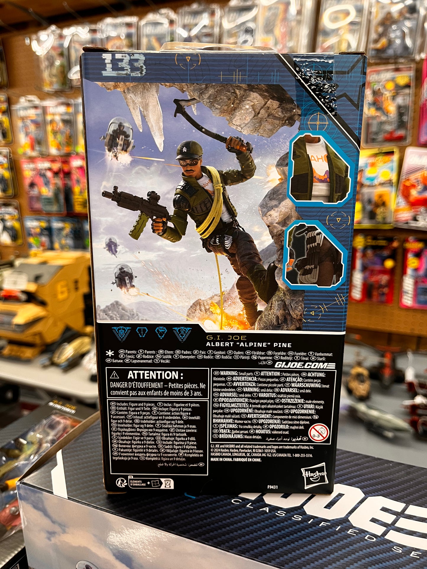 Hasbro Collectibles - G.I. Joe - Classified Series - #133 Albert "Alpine" Pine