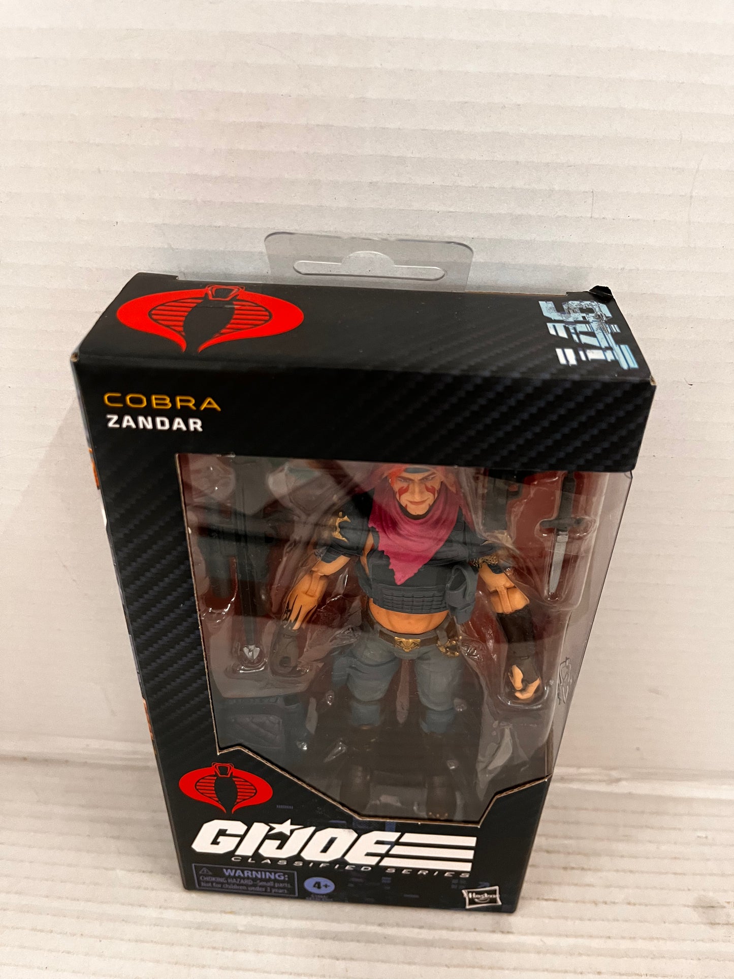 G.I. Joe Classified Dreadnok Zandar 6" Action Figure #146 New Sealed