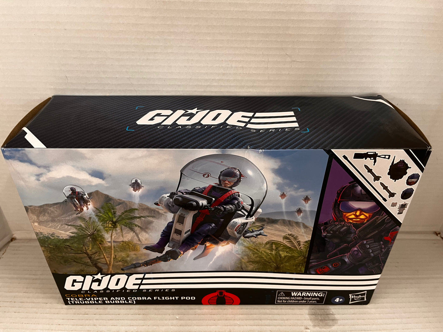 G.I. Joe Classified Series #79 Tele-Viper & Cobra Flight Pod Action