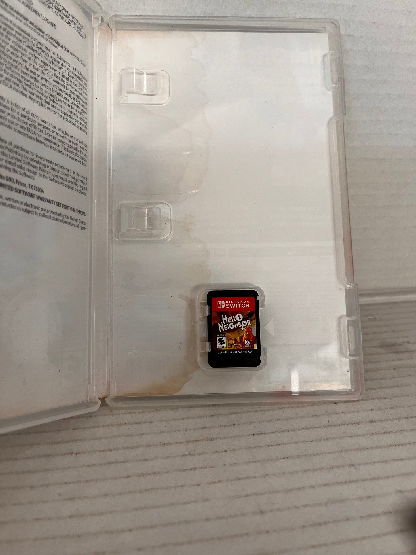 Hello Neighbor - Nintendo Switch - USED