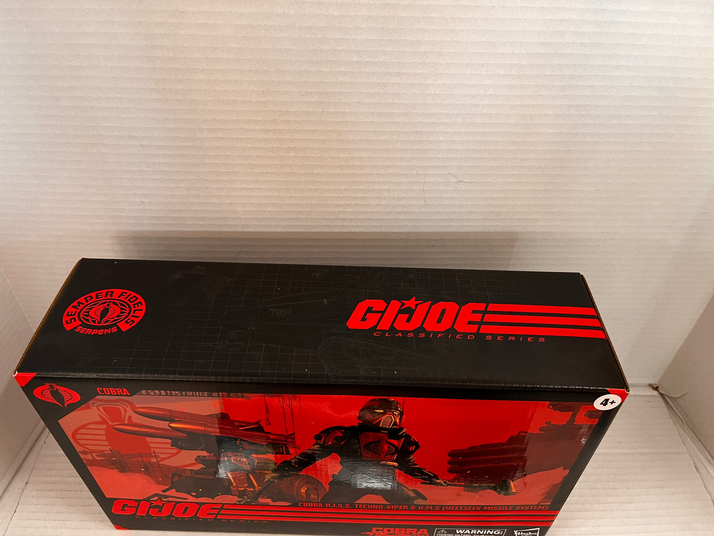 GI Joe Classified #111 Cobra HISS Techno-Viper & H.M.S. Heetseek Missile