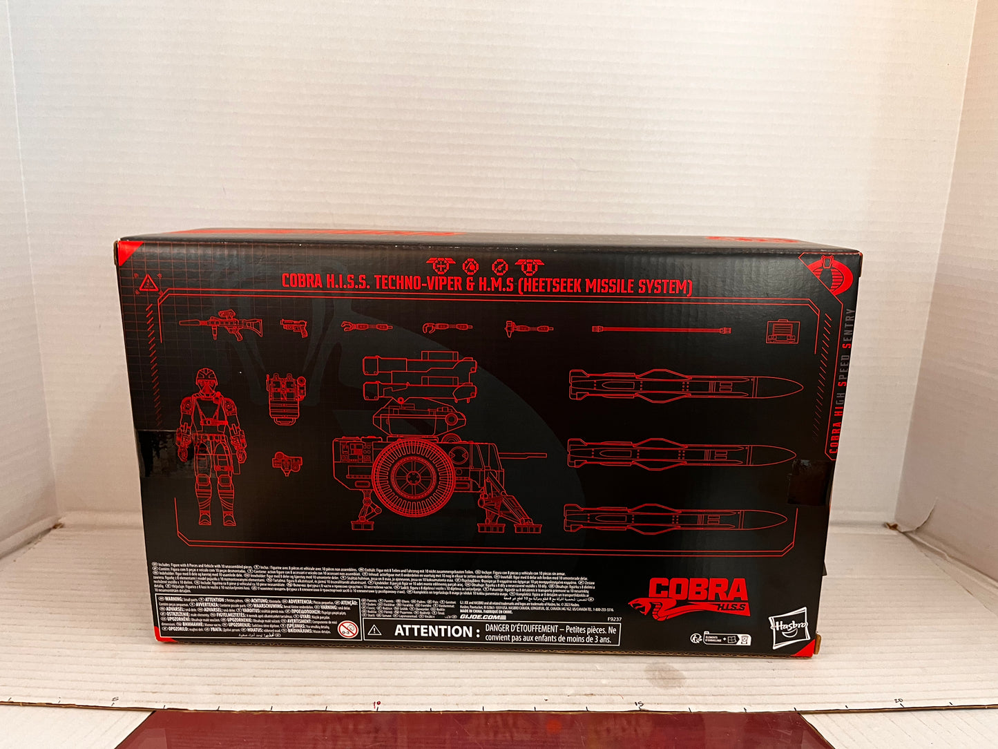 GI Joe Classified #111 Cobra HISS Techno-Viper & H.M.S. Heetseek Missile