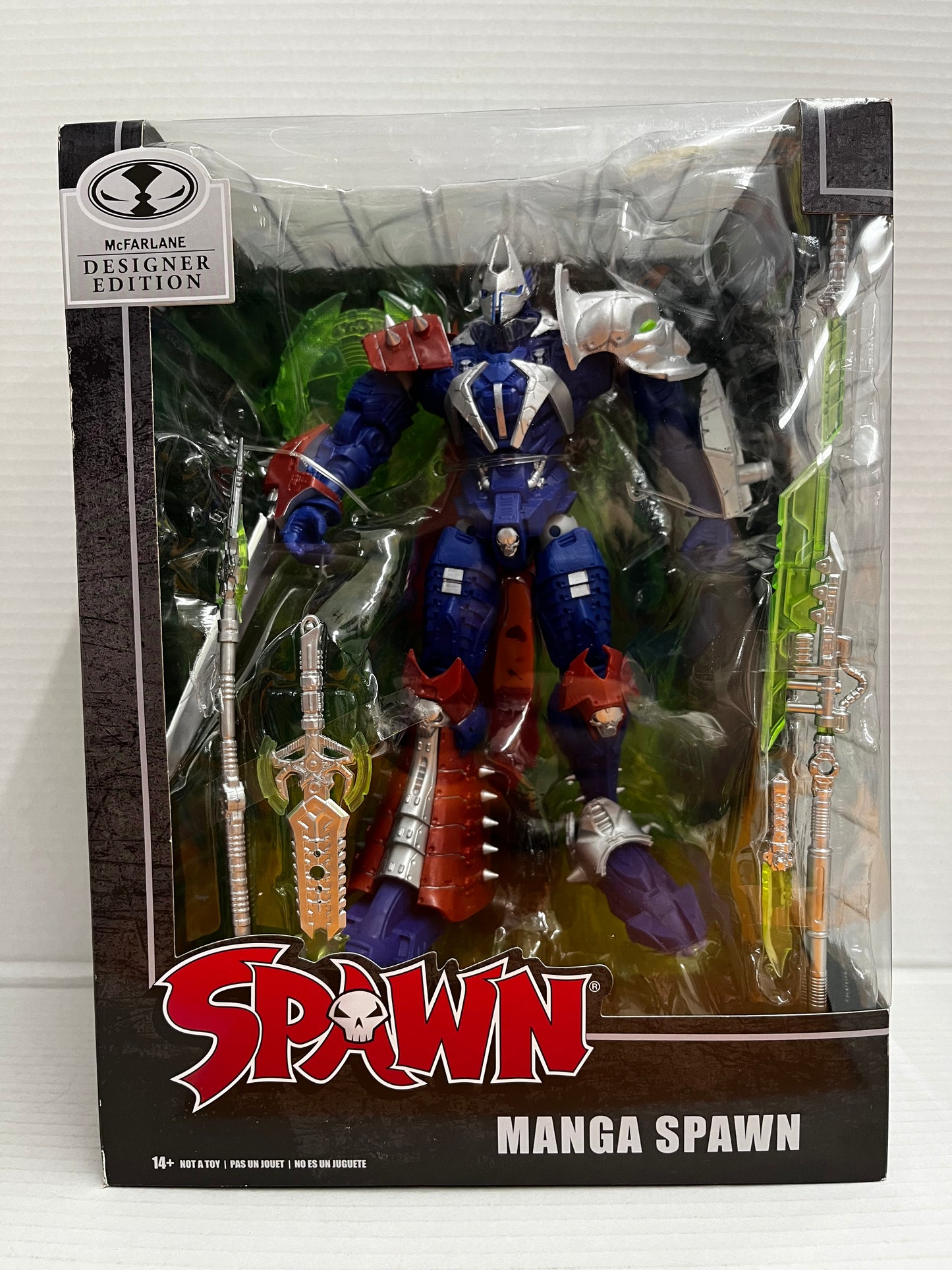 McFarlane Toys Designer Edition Manga Spawn Mega Action Figure
