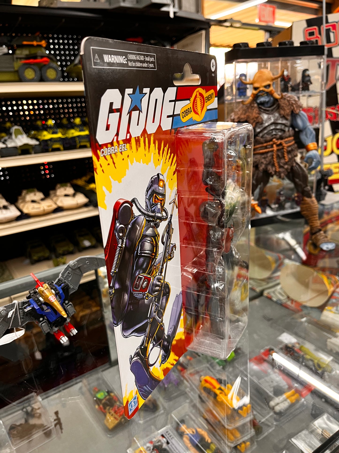 In Stock G.I. Joe Classified Series Retro Collection Cobra Eel Action Figure New