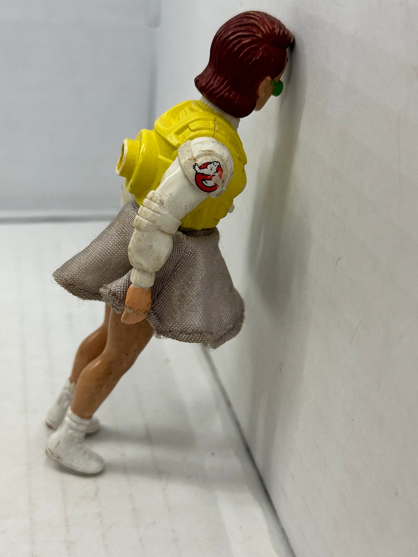 The Real Ghostbusters Screaming Heroes Janine Melnitz Action Figure 1988 W/probe