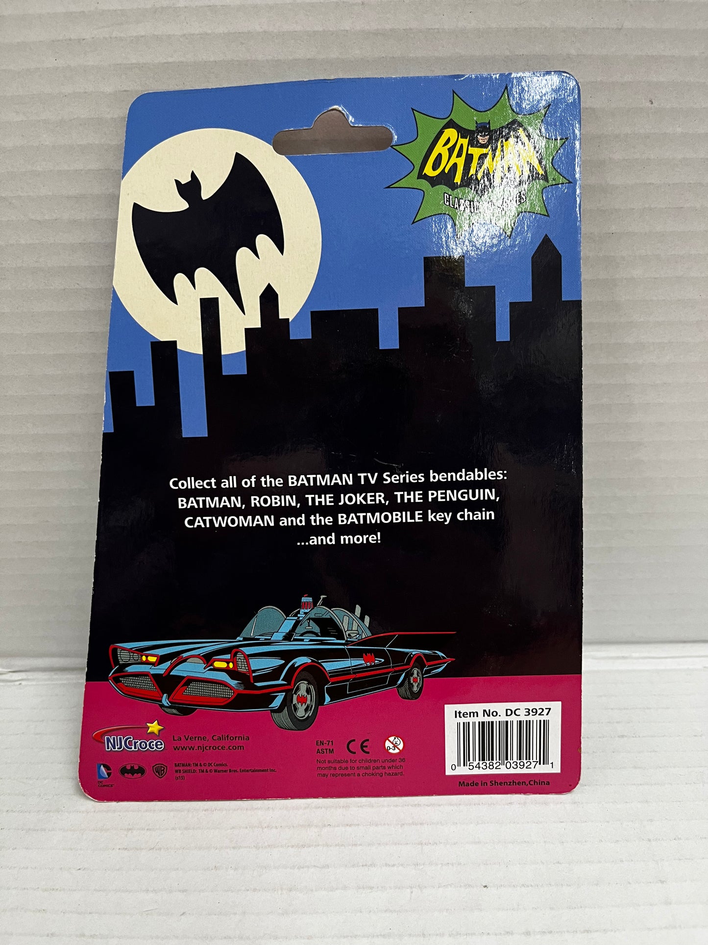 DC Comics Batman Classic TV Series Batgirl Bendable Figure NEW-SEALED
