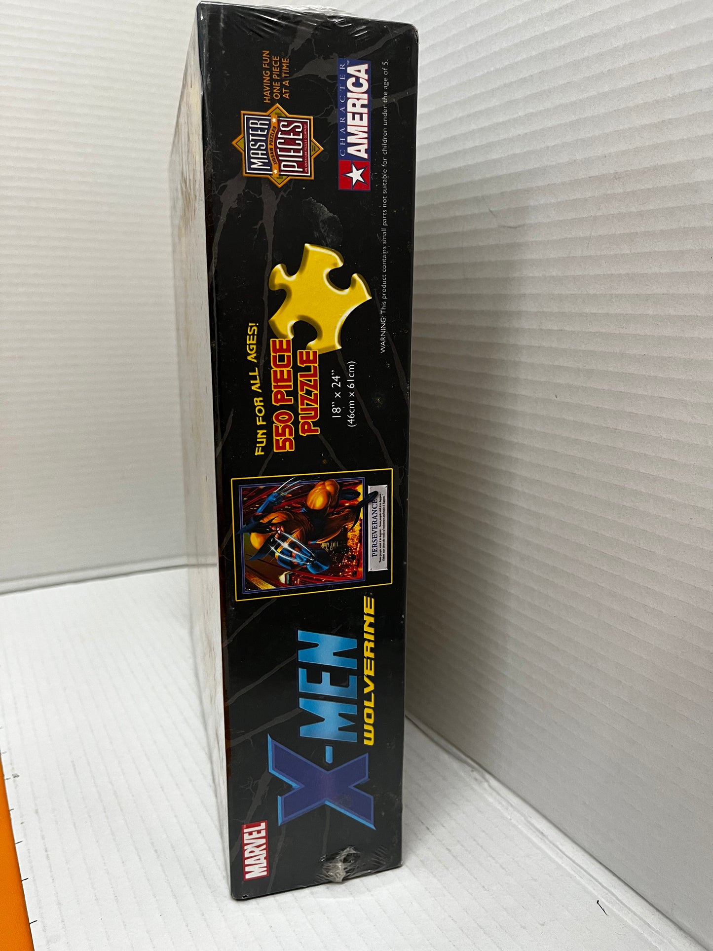 2003 Marvel X-men Wolverine Motivational Perseverance Collector Puzzle SEALED