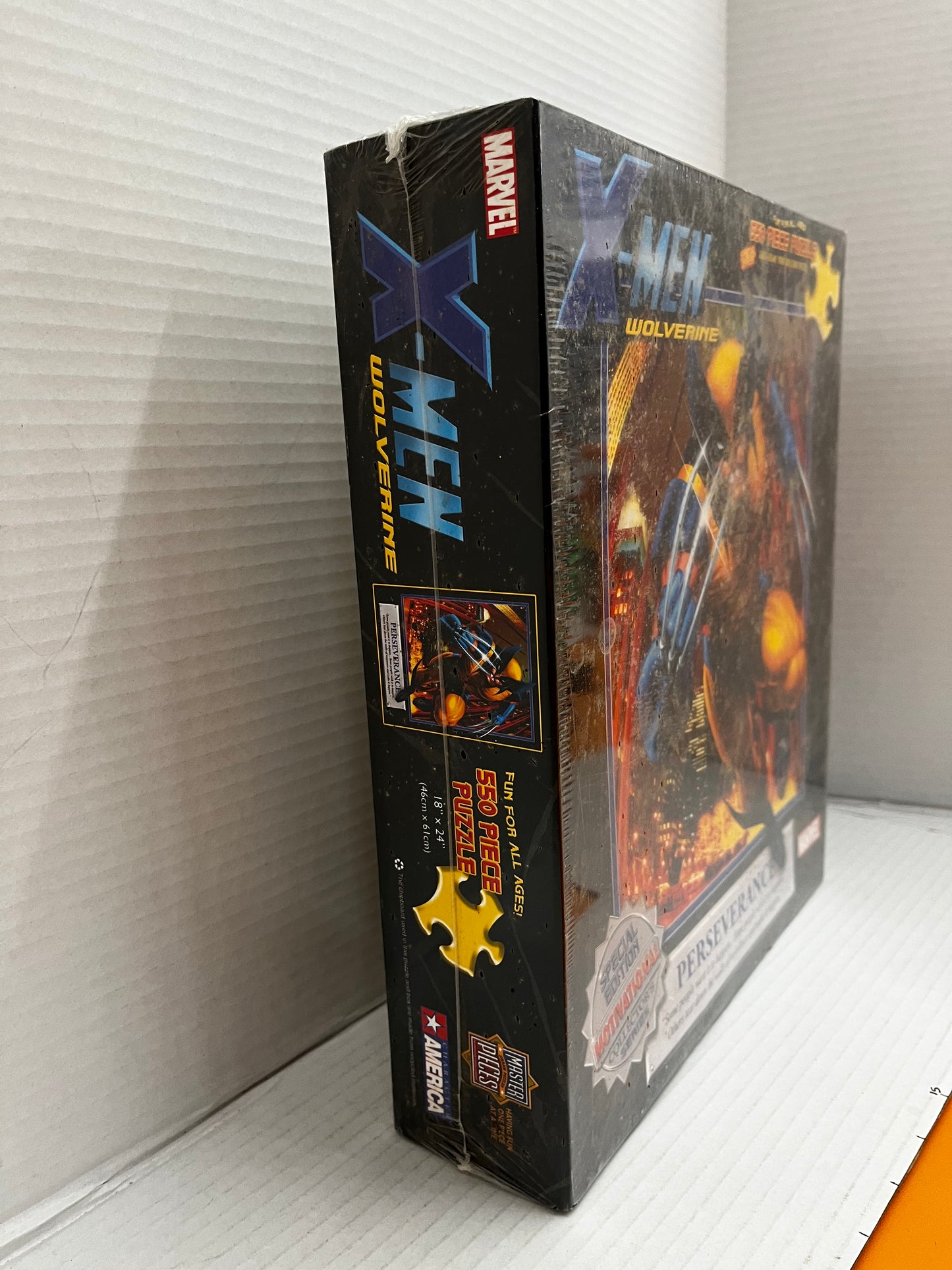 2003 Marvel X-men Wolverine Motivational Perseverance Collector Puzzle SEALED