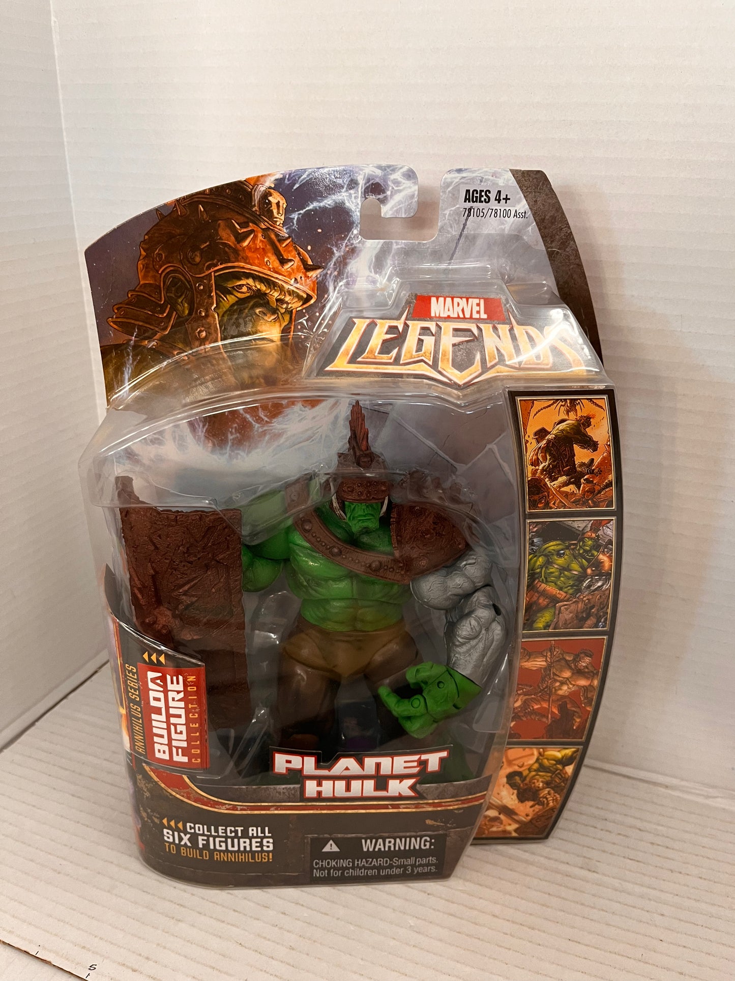 MARVEL LEGENDS PLANET HULK SILVER ARM VARIANT FIGURE ANNIHILUS BAF