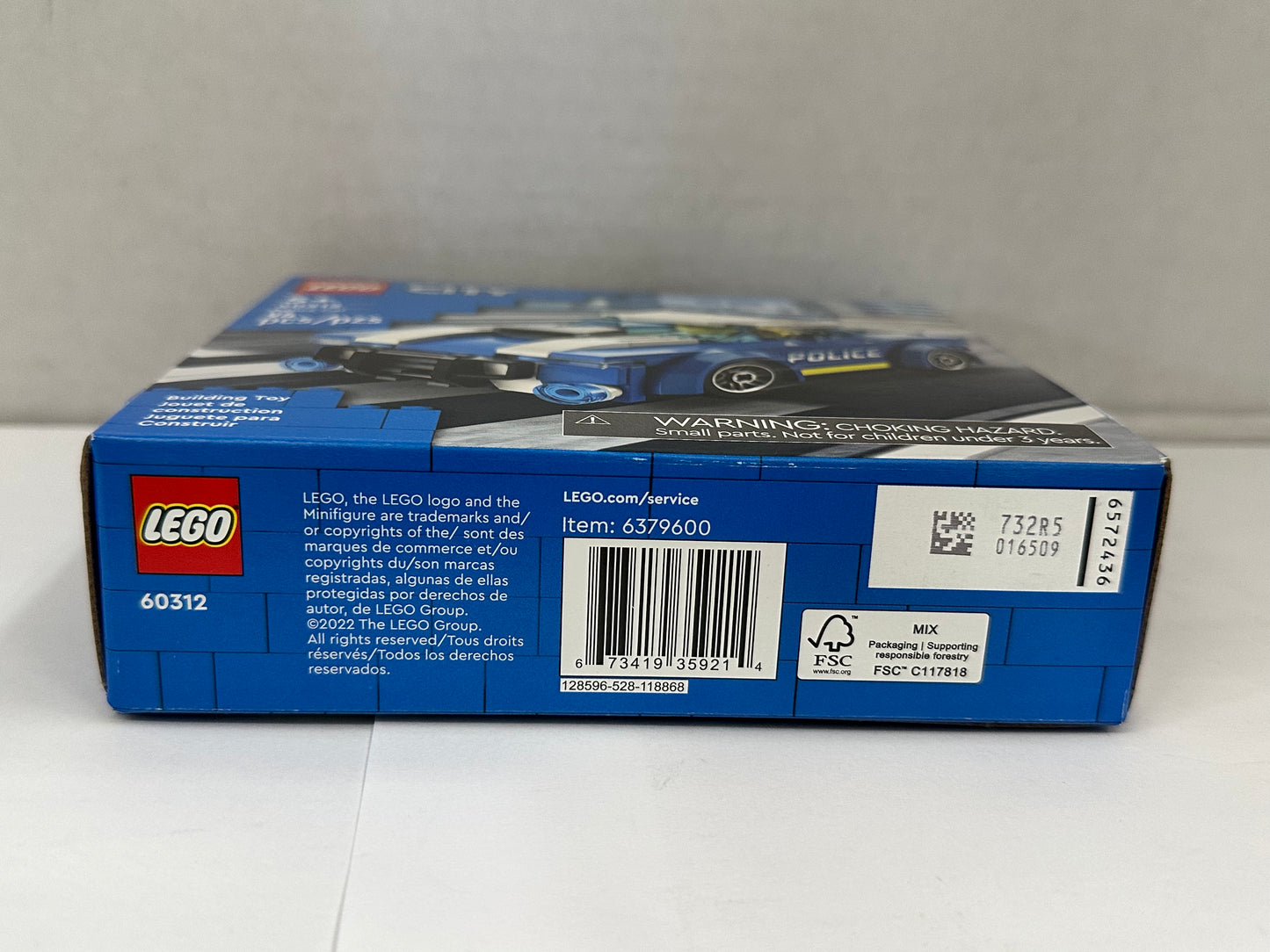 LEGO City Police Car Toy 60312 Sealed In Box