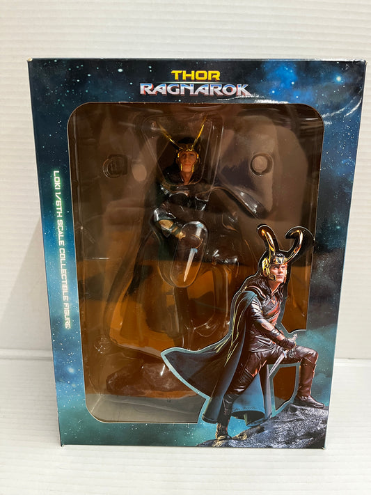 Thor: Ragnarok Loki 1/6 Battle Scene Version PVC Figure Model New In Box 25cm