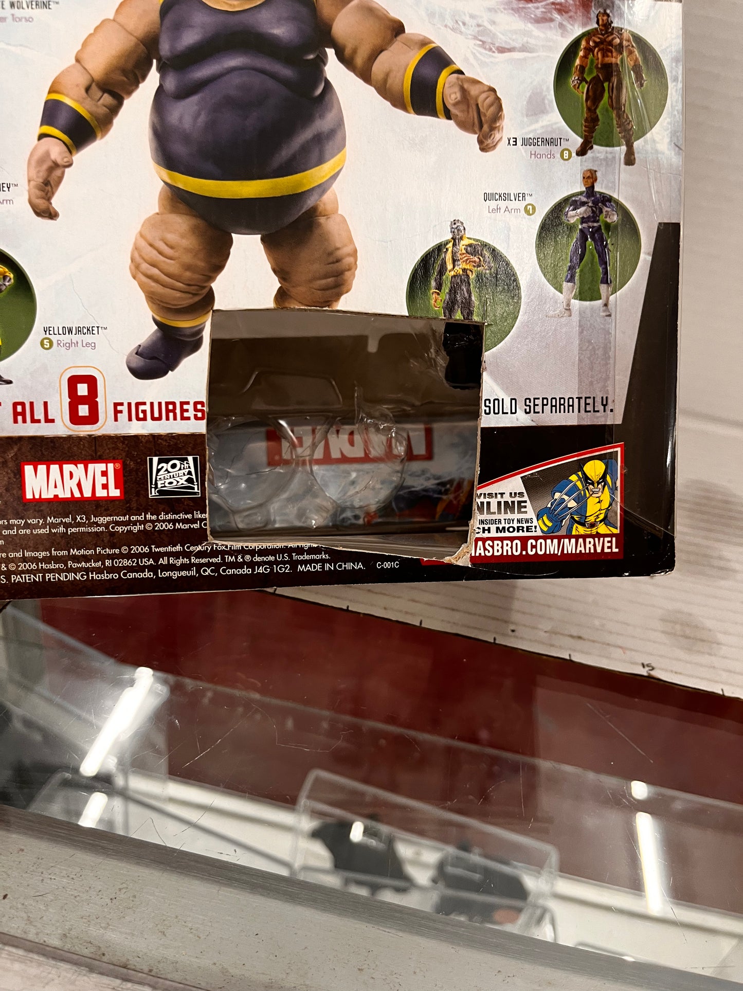 Marvel Legends X3 Juggernaut 78146 Hasbro 2006 No Blob BAF Piece