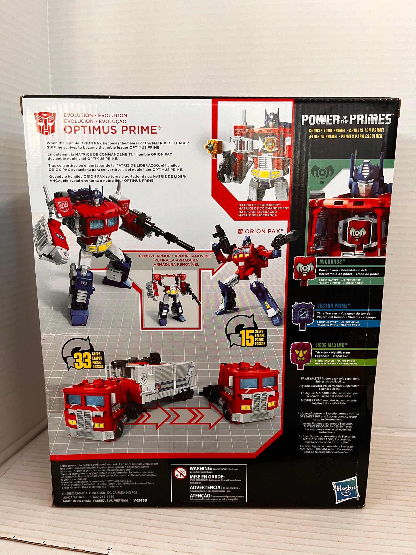 Transformers Optimus Prime Power Of The Primes Leader Class Sealed