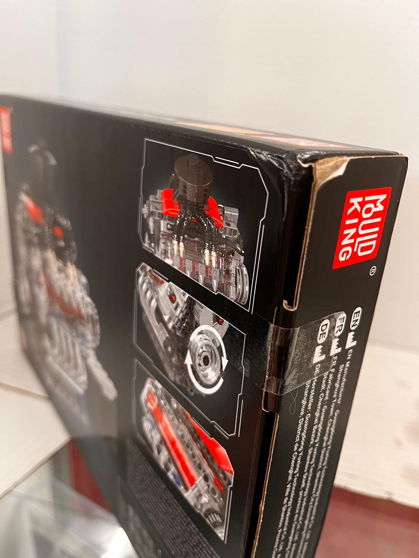 Mould King 10171 LSX454 V8 Engine Model Kit 487pcs Car Motor Building Set