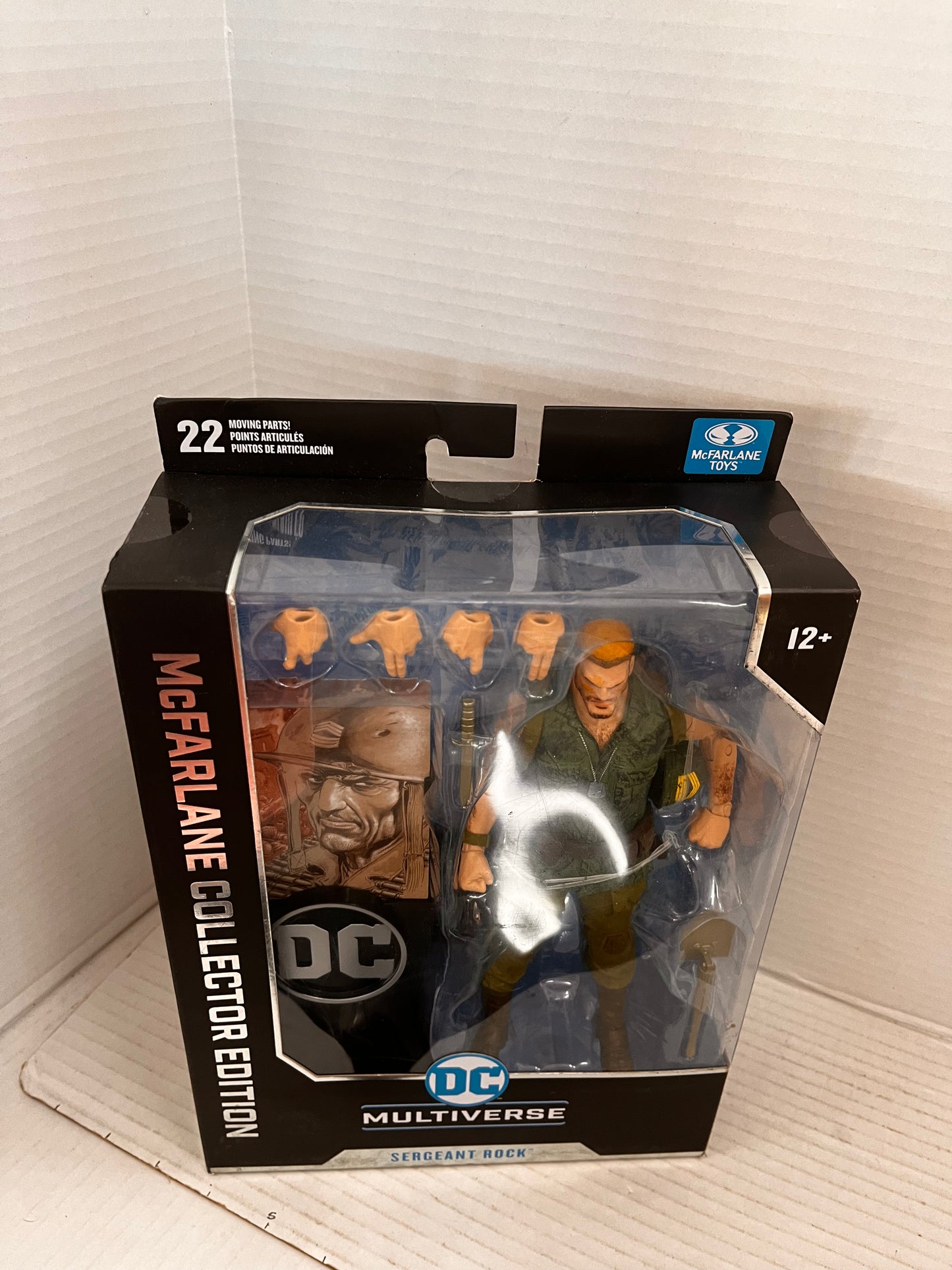 McFarlane Action Figure Sergeant Rock Collector Edition DC Multiverse