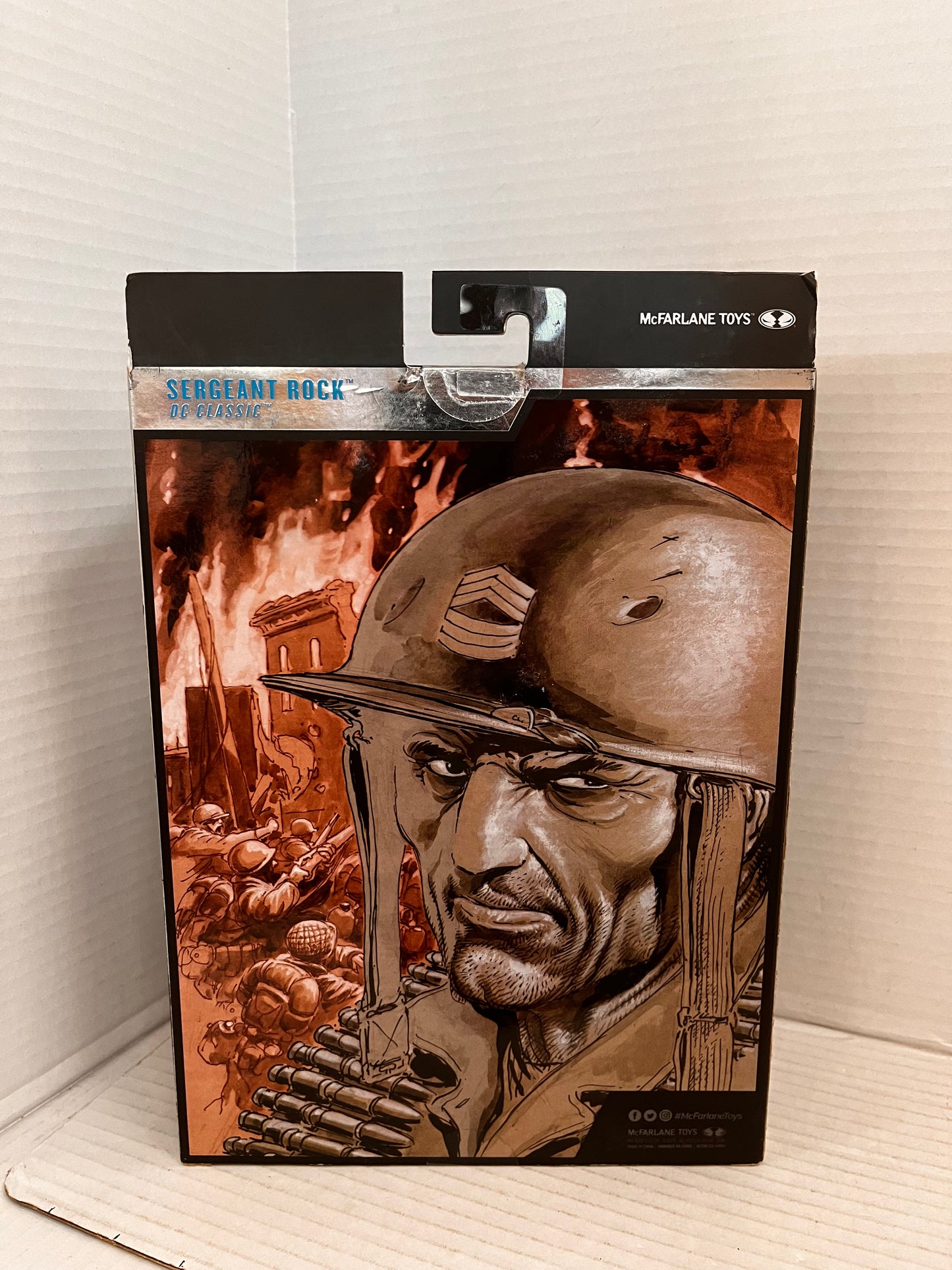 McFarlane Action Figure Sergeant Rock Collector Edition DC Multiverse