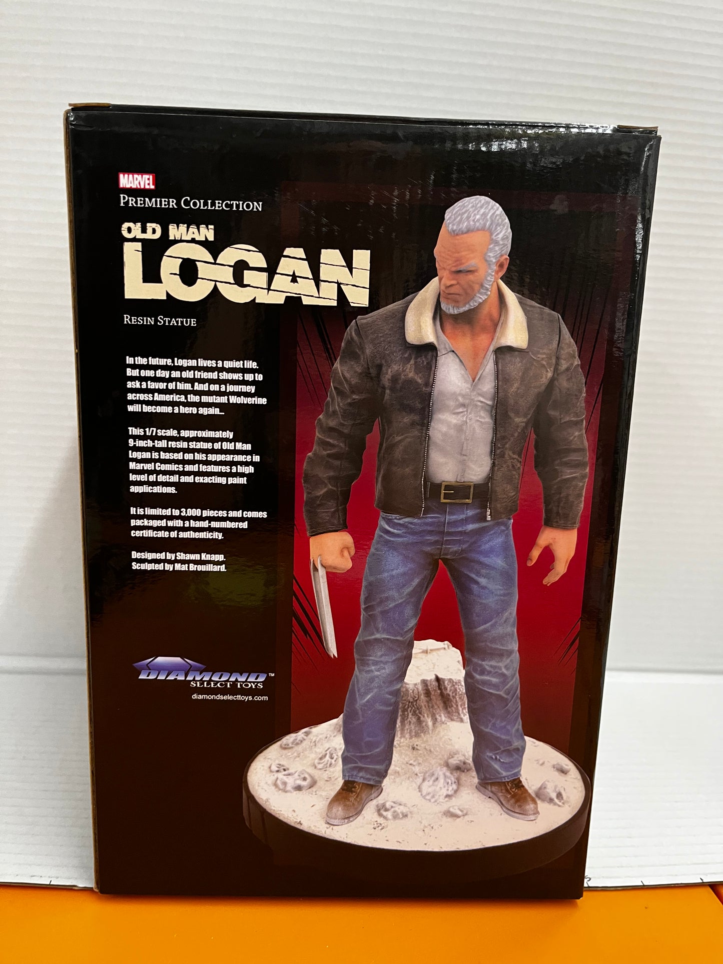 Diamond Select Old Man Logan Marvel Comic Premier Collection 23cm 0183/3000