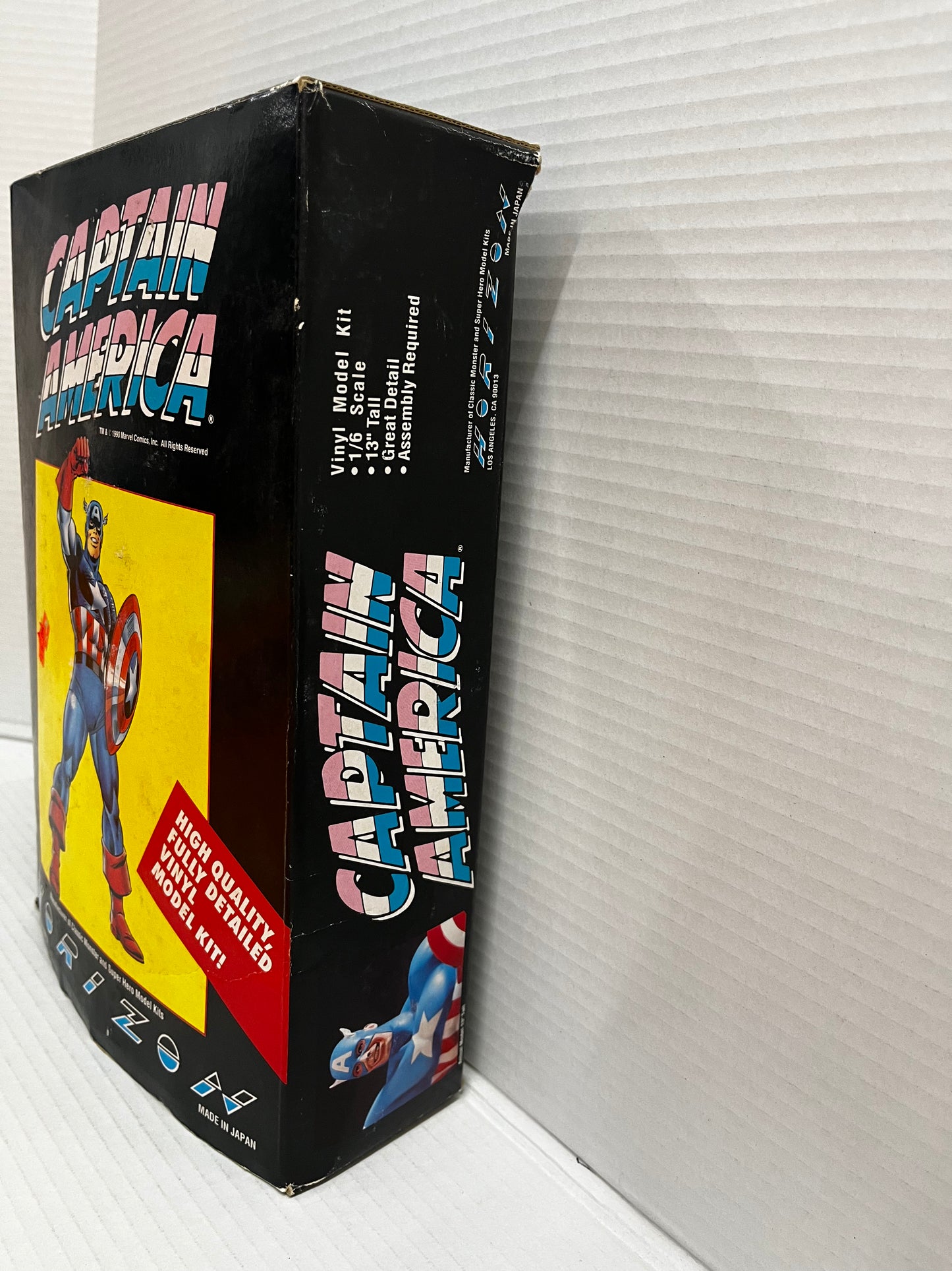 Horizon 1/6 Captain America Vinyl Fully Detailed Model Kit 13' Tall New open box