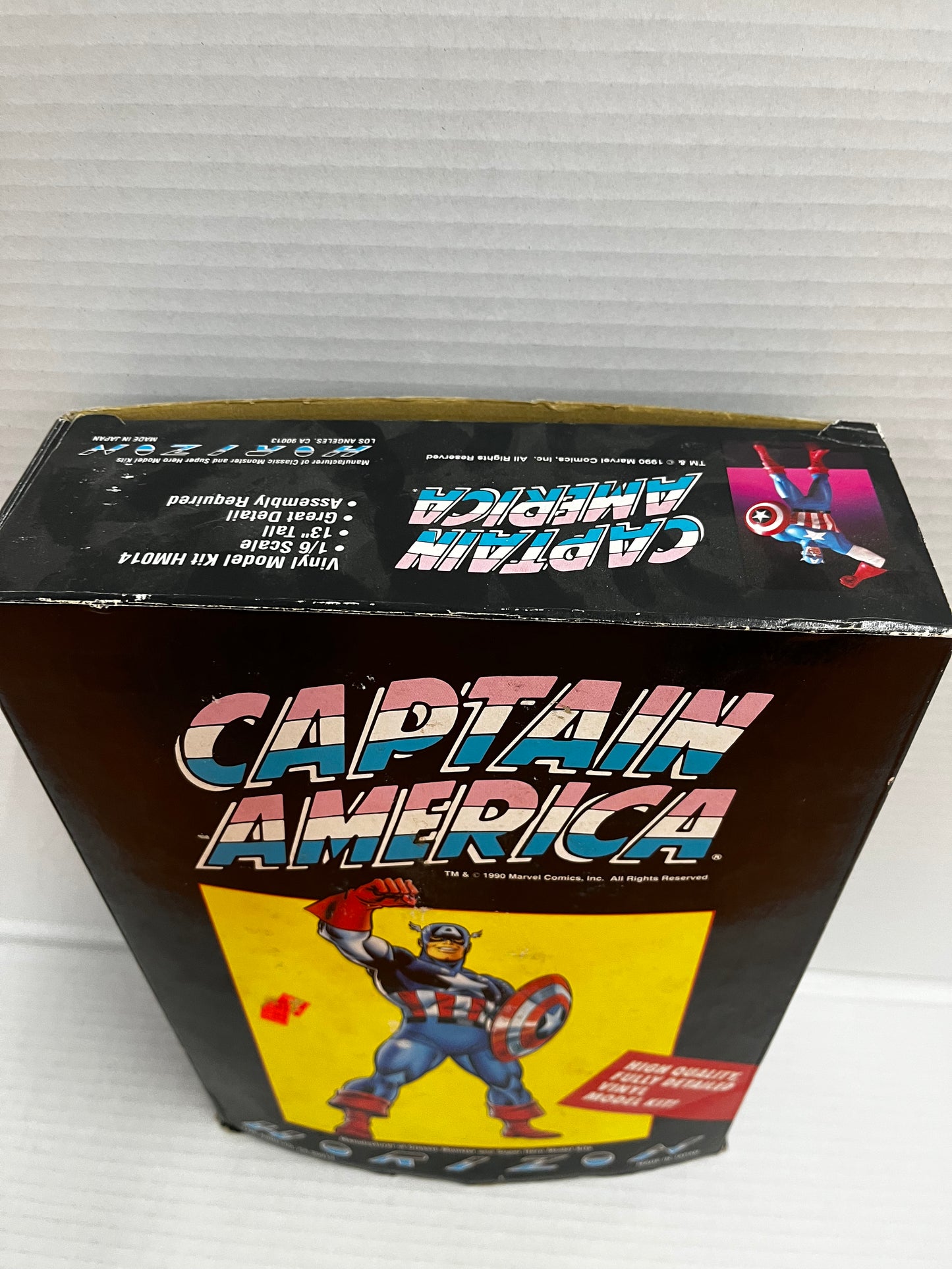 Horizon 1/6 Captain America Vinyl Fully Detailed Model Kit 13' Tall New open box