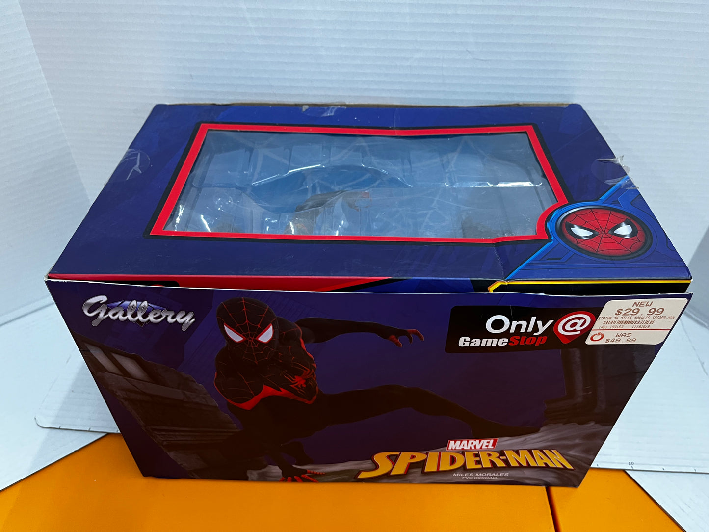 NEW Marvel Gallery Statue Miles Morales Spider Man Gamestop Exclusive Diamond