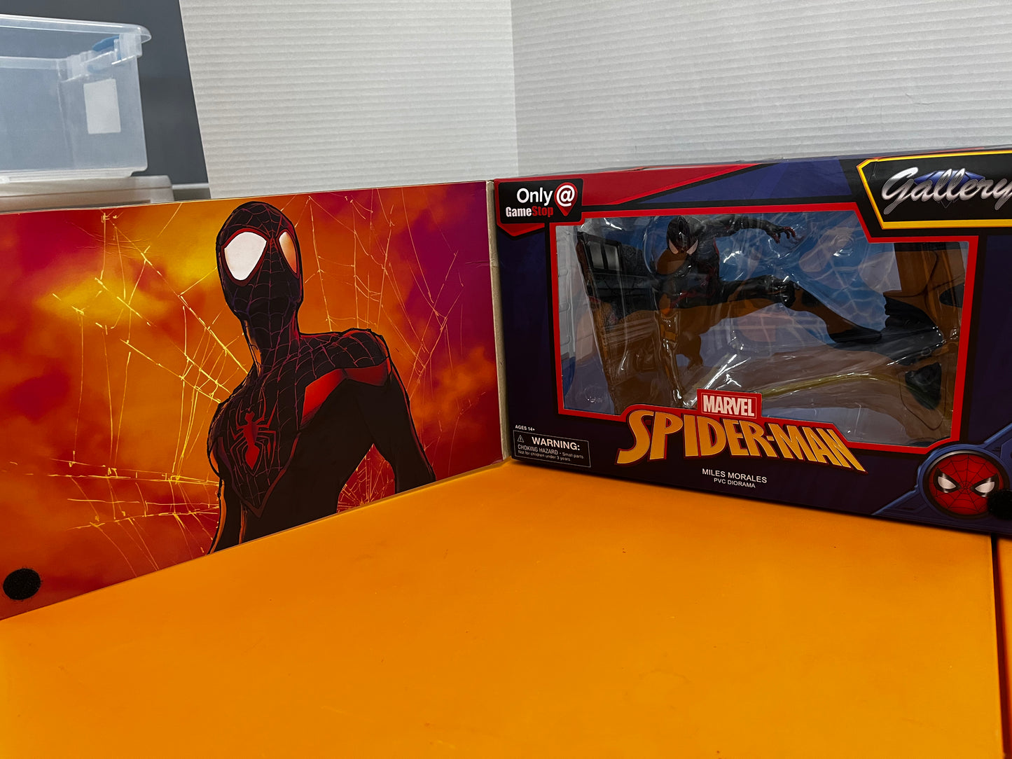 NEW Marvel Gallery Statue Miles Morales Spider Man Gamestop Exclusive Diamond