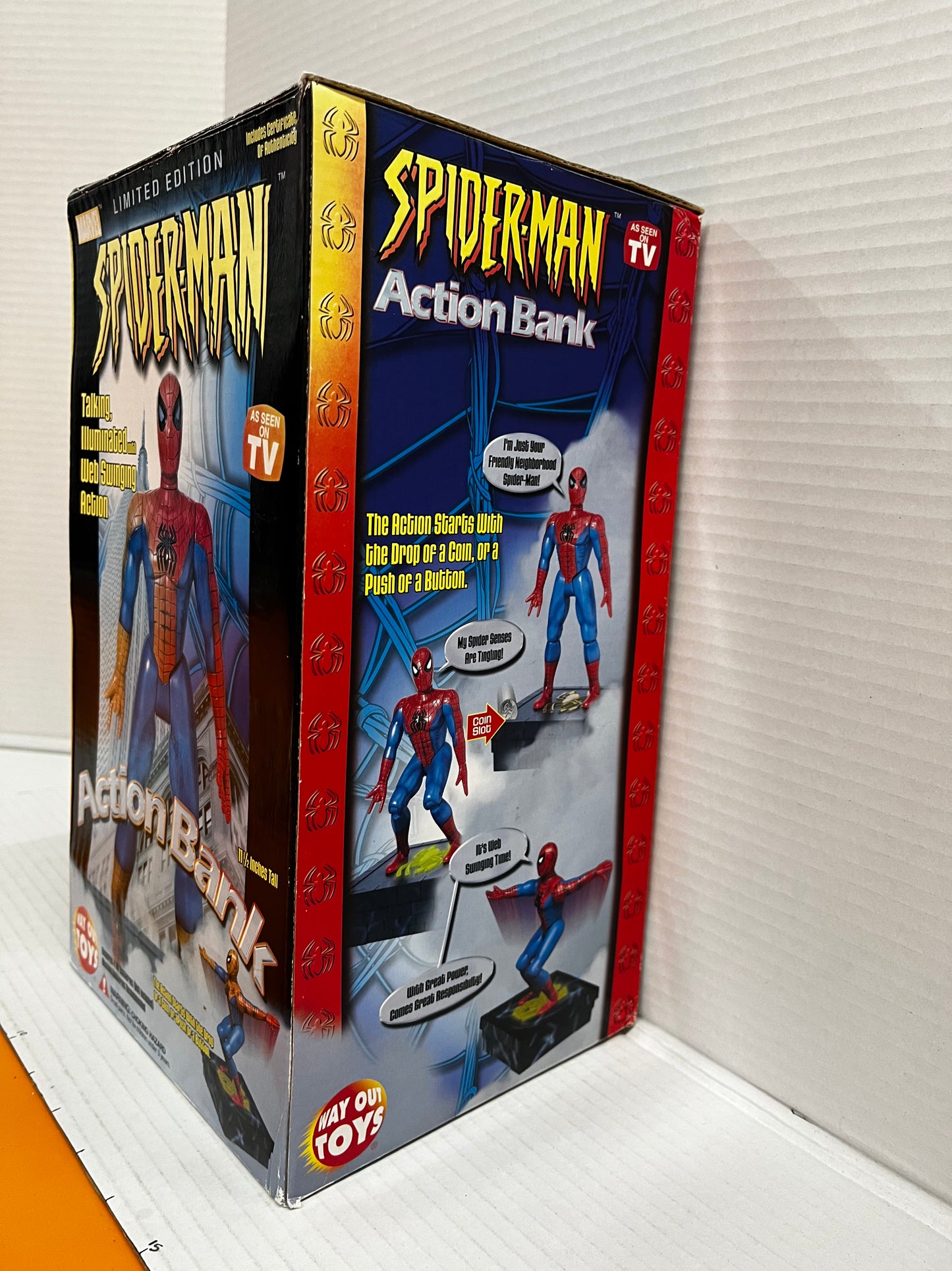 2002 Marvel Select SPIDER-MAN Special Collectors Edition Action Figure