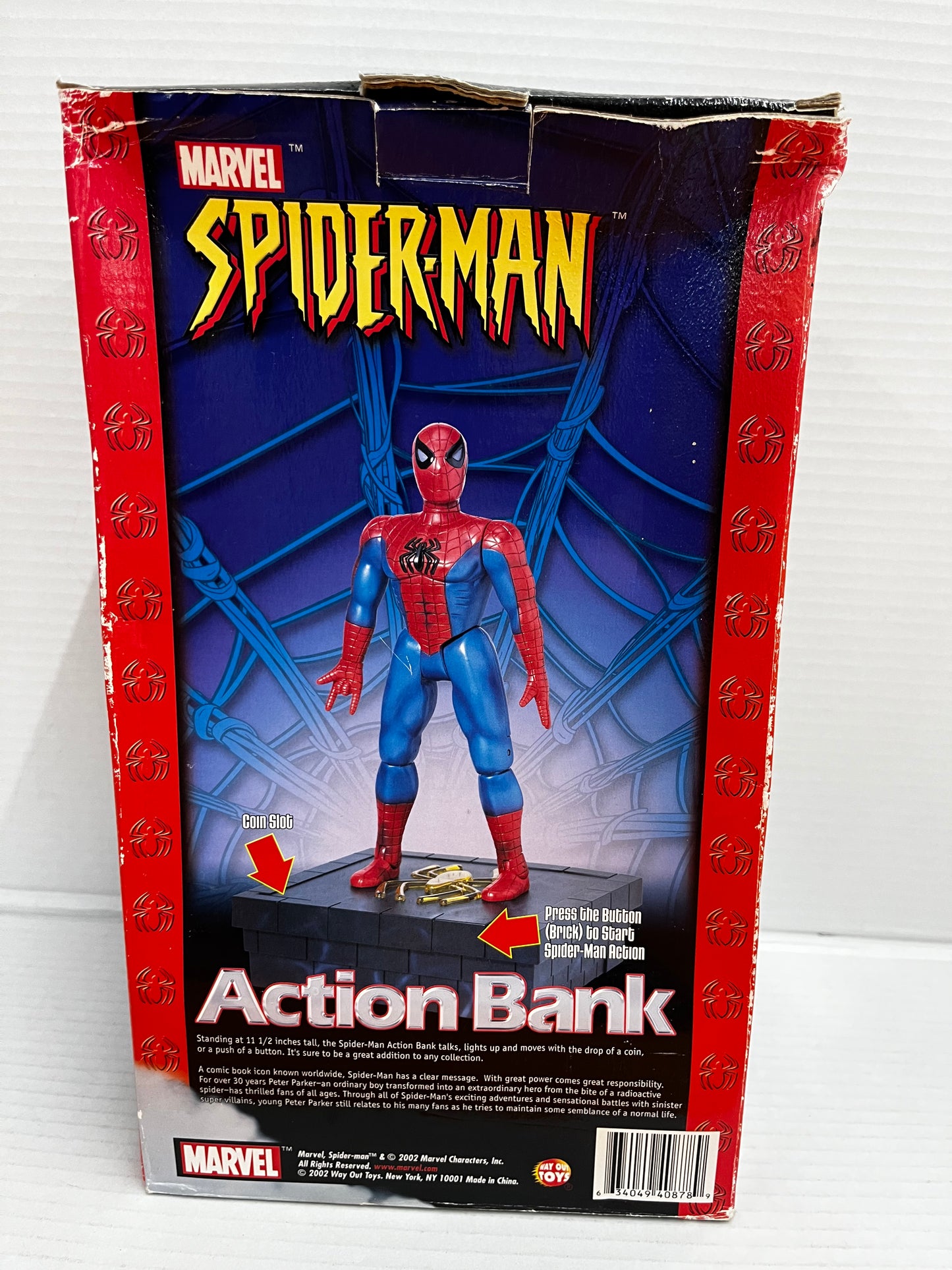 2002 Marvel Select SPIDER-MAN Special Collectors Edition Action Figure