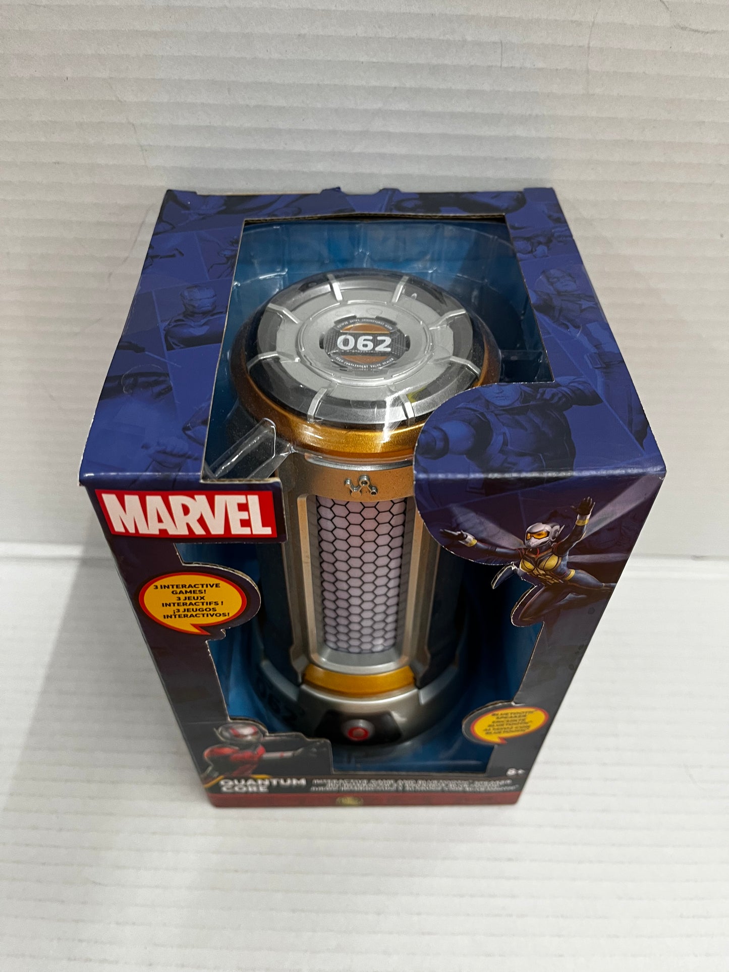 NIB Marvel Ant-Man Quantum Core Interactive Game & Bluetooth Speaker