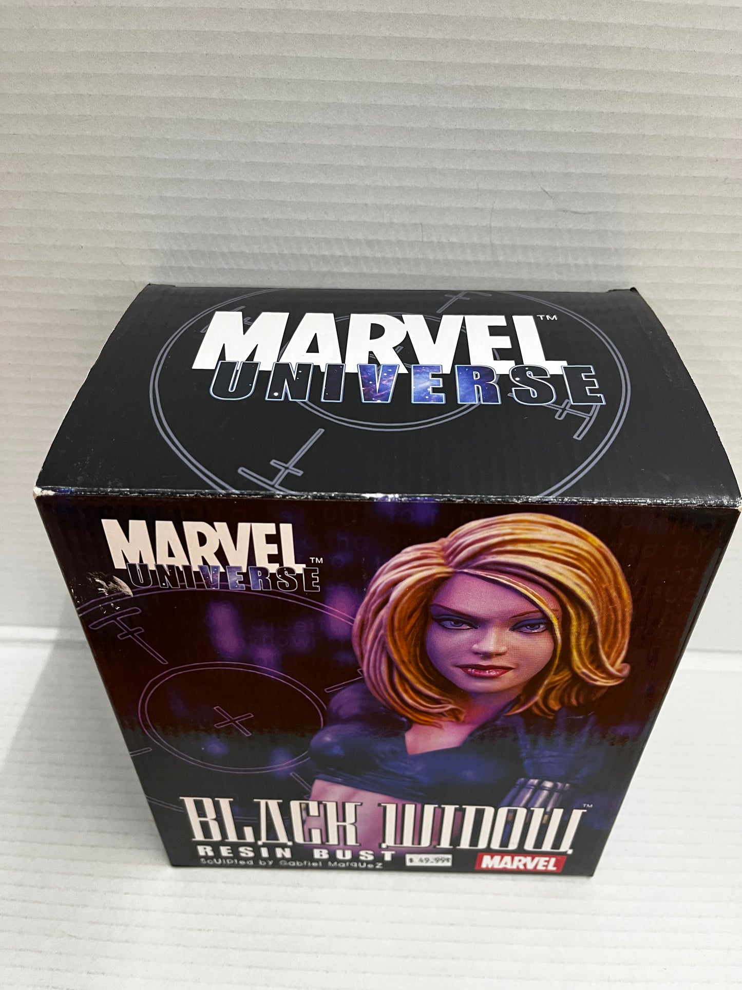 Marvel Universe BLACK WIDOW 6" Resin Statue Bust RARE Gabriel Marquez