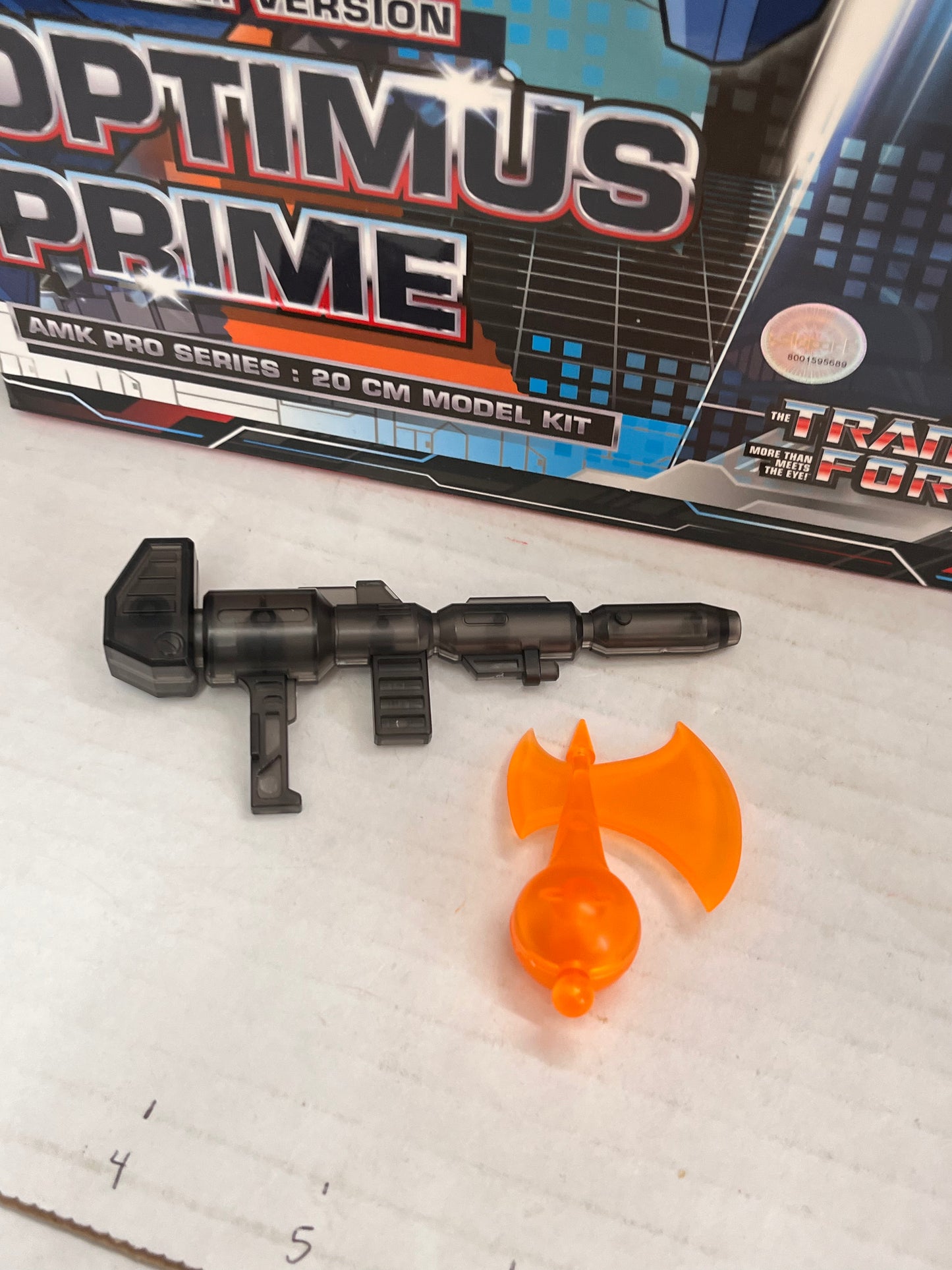 Transformers - Yolopark - Optimus Prime AMK Pro Series - TRANSPARENT VERSION