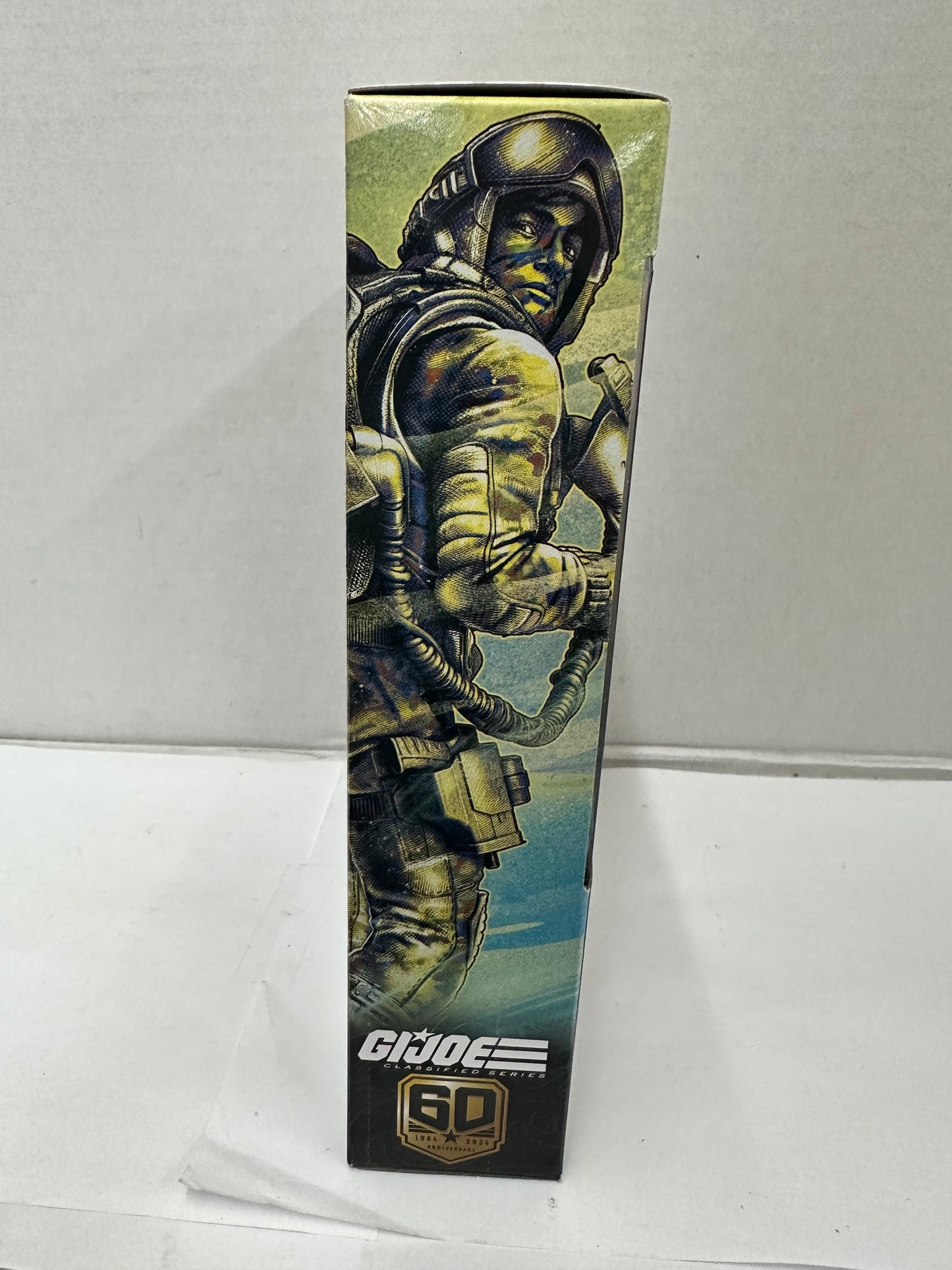 G.I GI Joe Classified Series 60th Anniversary HALO Jumper 6" Action Pilot Figure