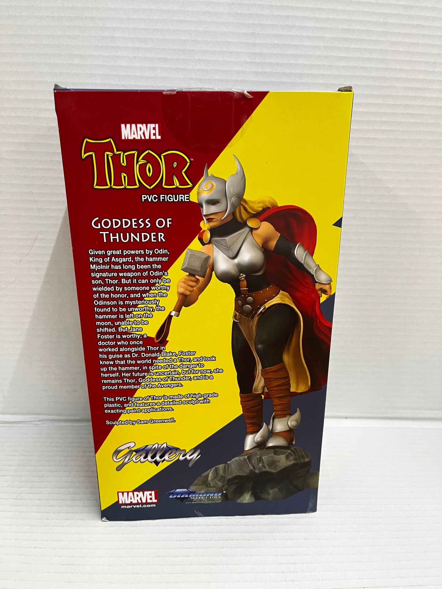 Marvel Gallery LADY THOR PVC Statue Goddess Of Thunder Diamond Select 2017