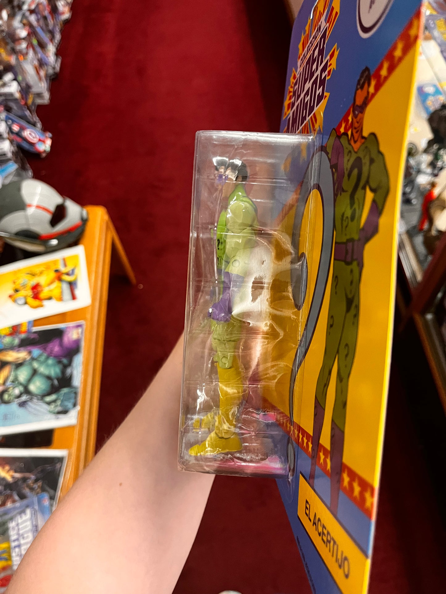 El Acertijo Mattel DC Universe Classic Super Powers Riddler