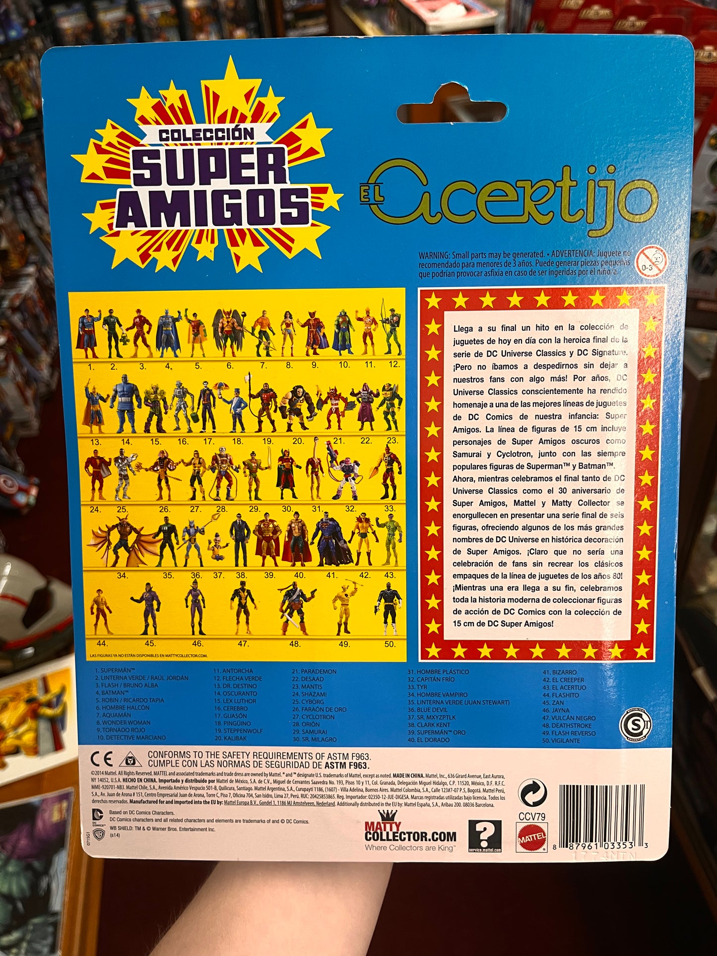 El Acertijo Mattel DC Universe Classic Super Powers Riddler