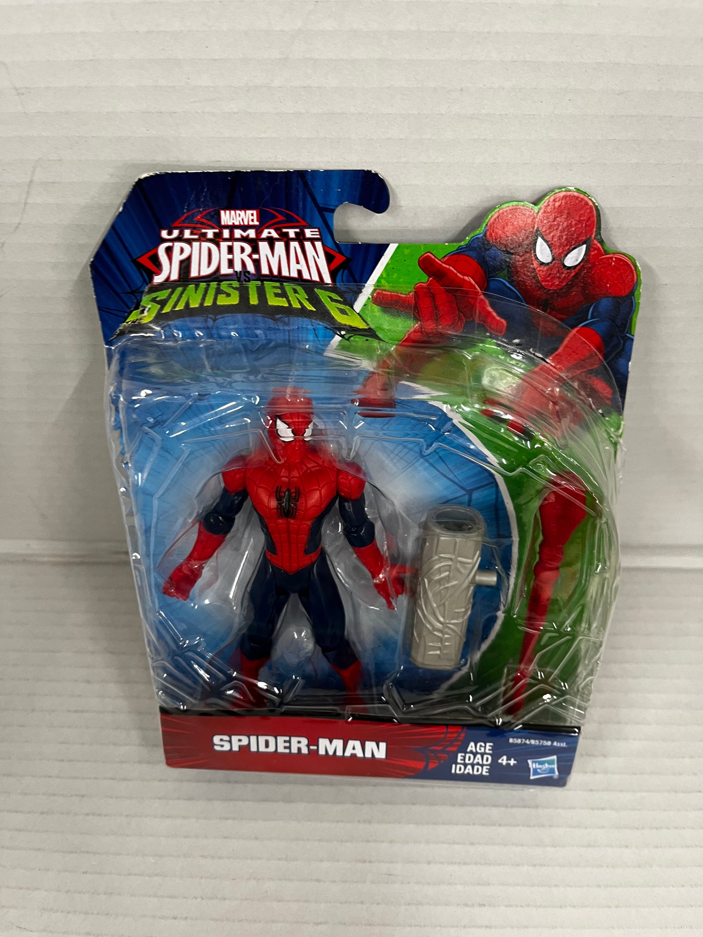 Hasbro 2015 Ultimate Spider Man Sinister 6 SPIDER MAN 5.75" Action Figure