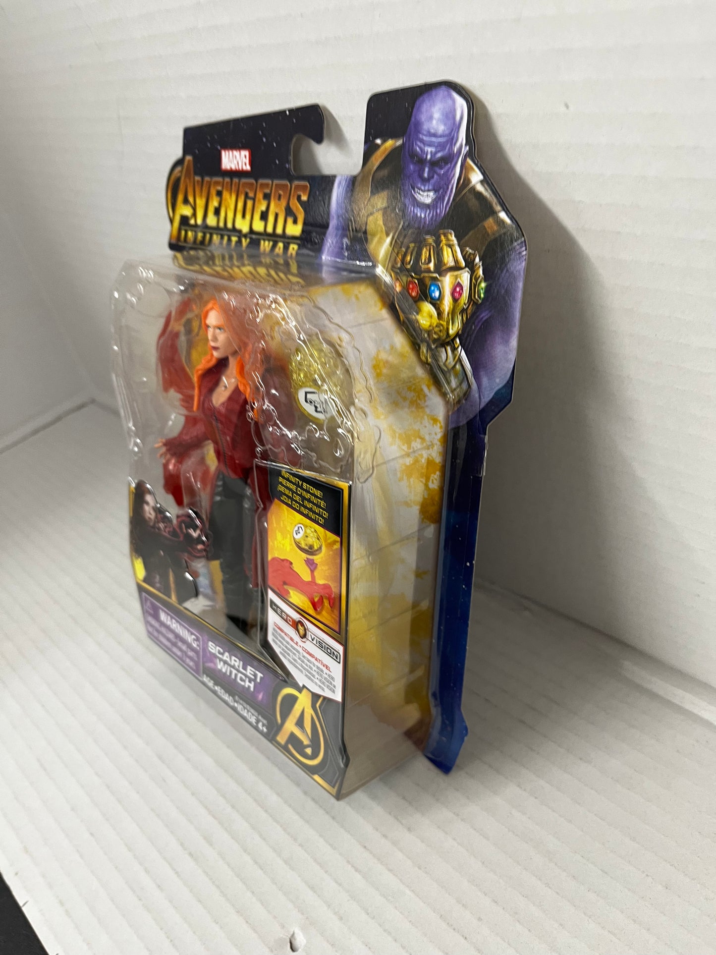 2017 NIP 6” Scarlet Witch Figure Avengers Infinity War hero vision stone toy