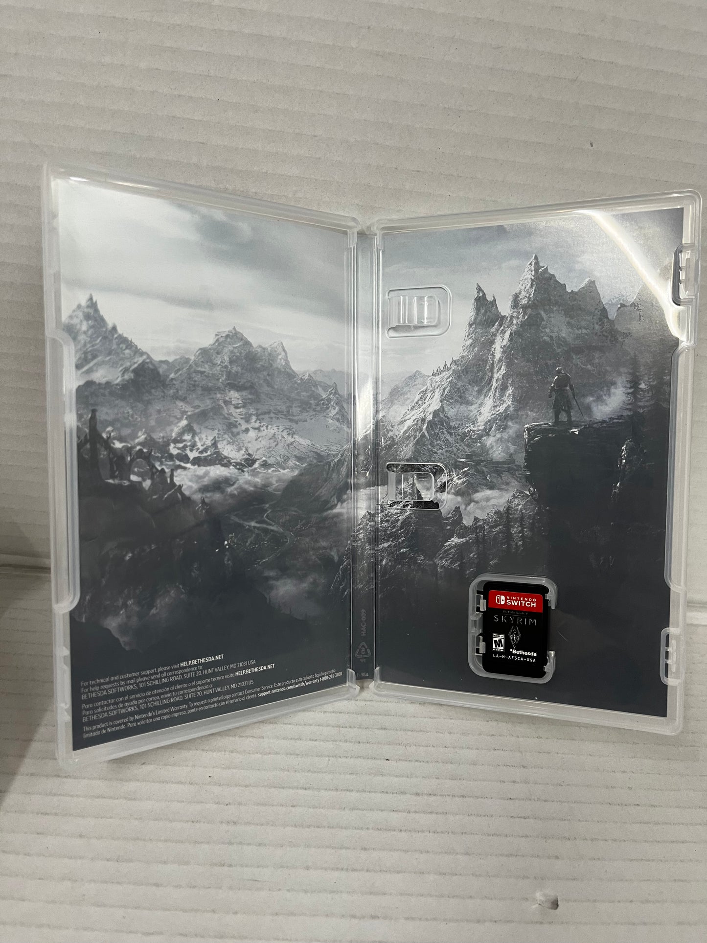 The Elder Scrolls V: Skyrim (Nintendo Switch) No Manual