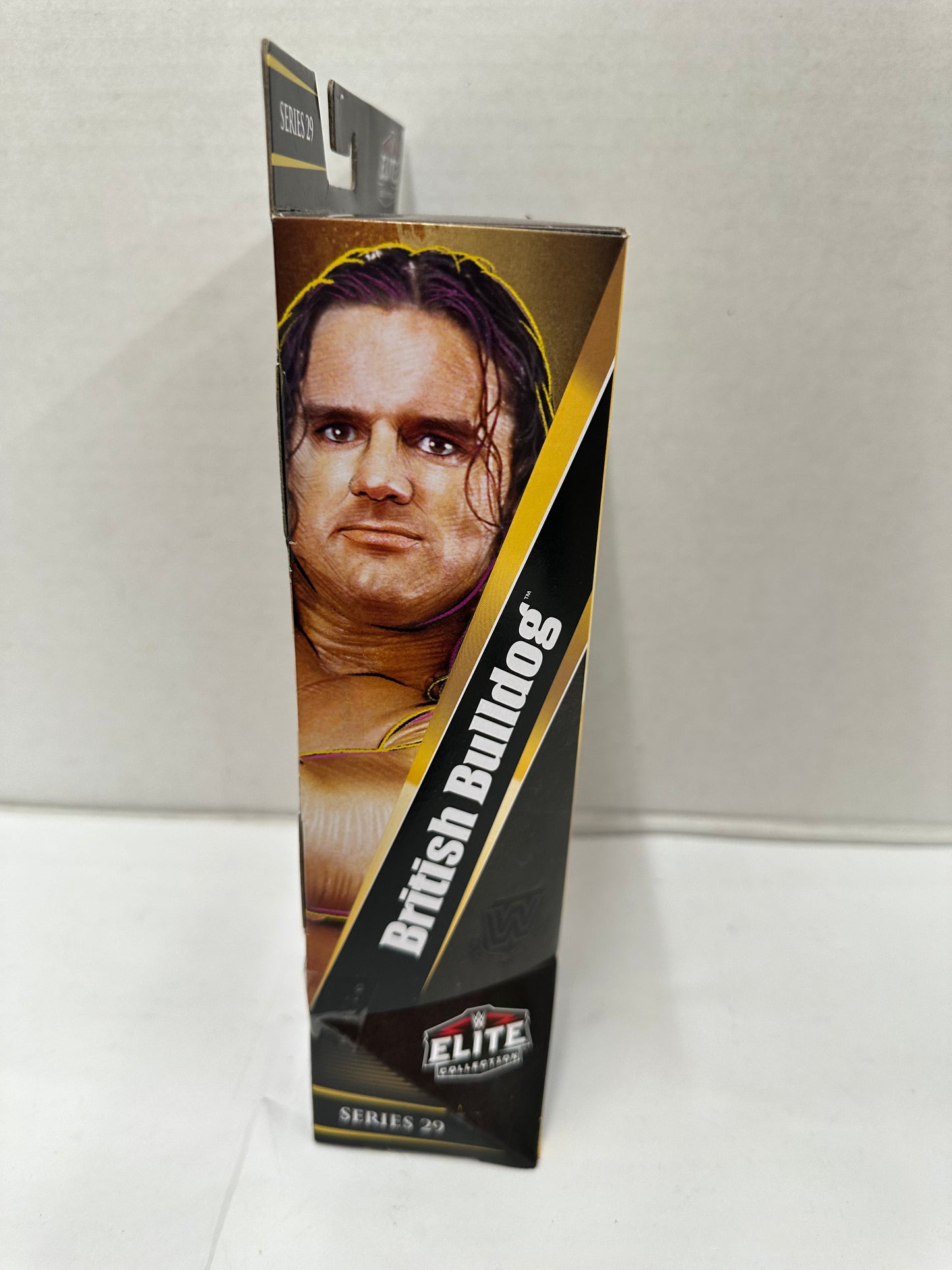WWE ELITE LEGENDS BRITISH BULLDOG ACTION FIGURE SERIES 29 NEW SEALED