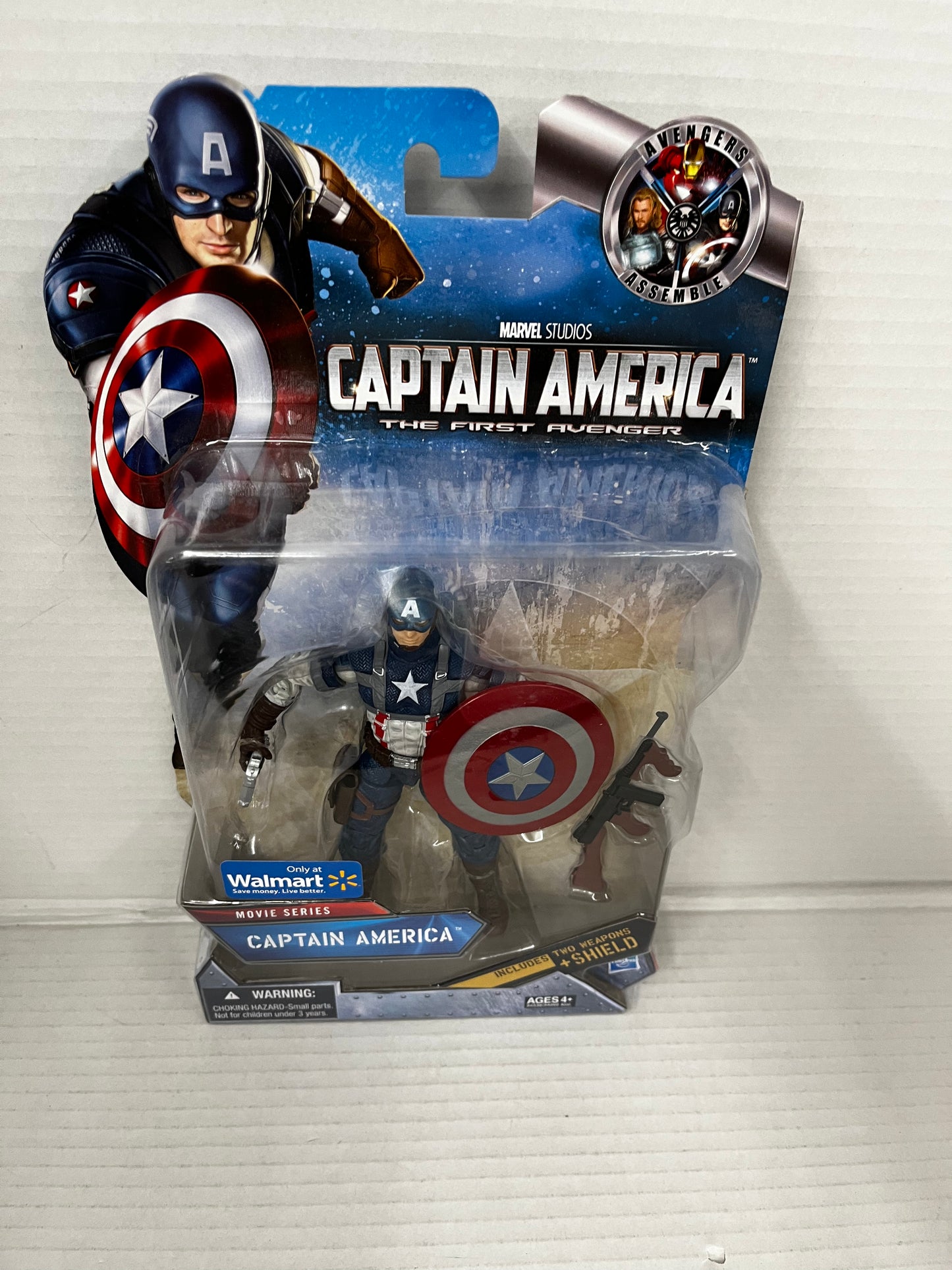 Marvel Studios Captain America The First Avenger Action Figure Walmart Exclusive